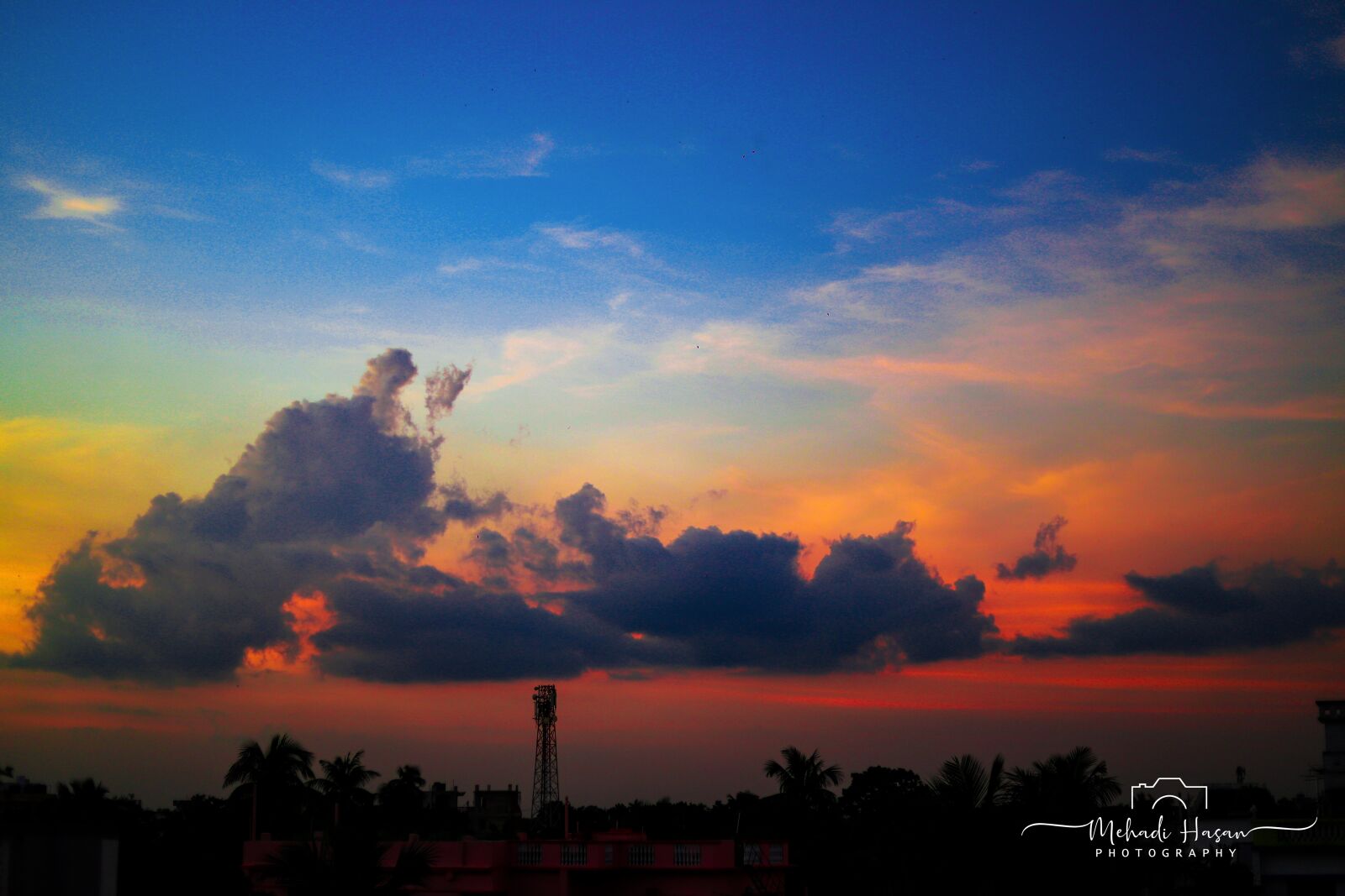 Canon EOS 6D Mark II + Canon EF 50mm F1.8 STM sample photo. Sky, beautiful sky, sunset photography