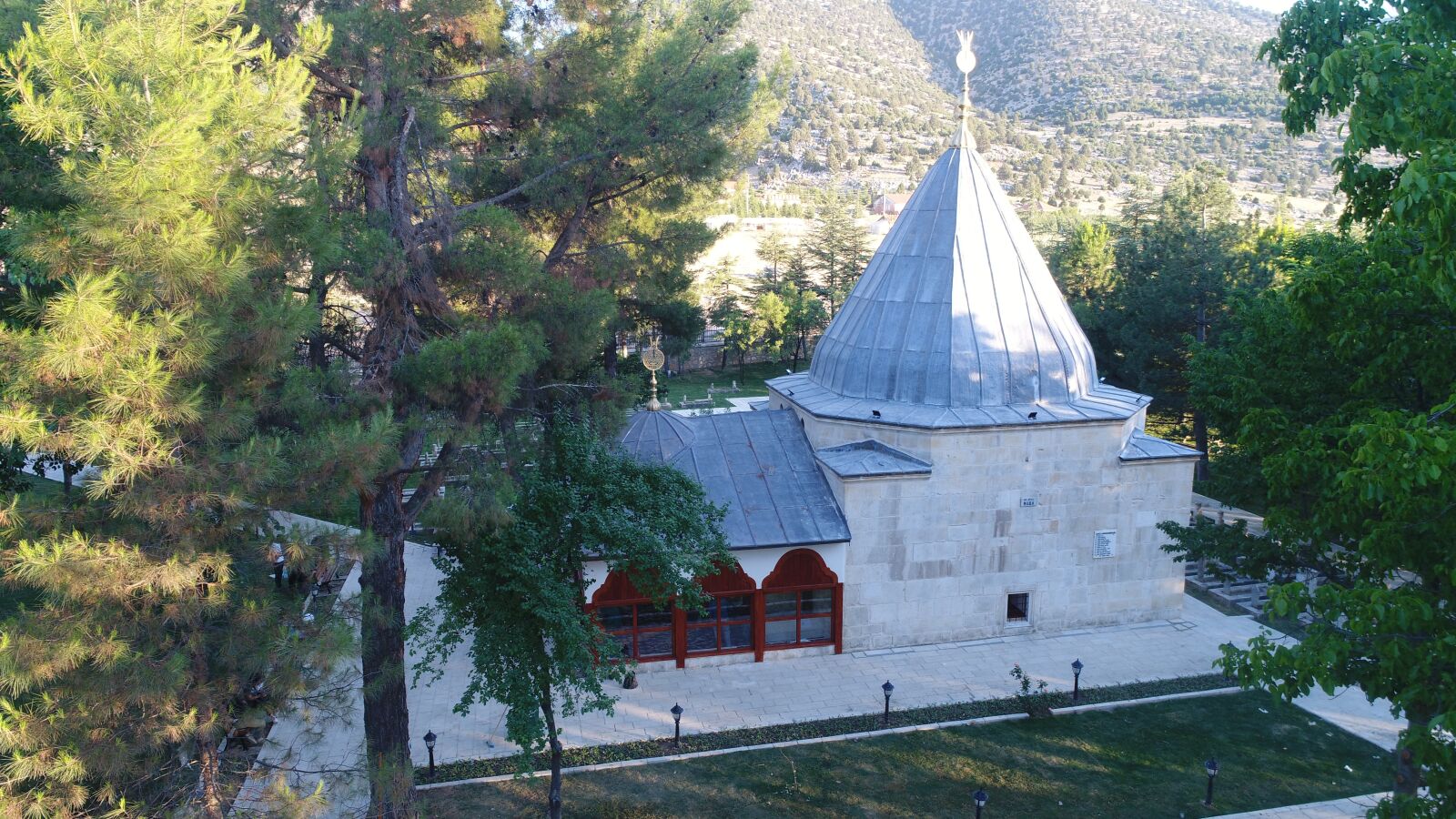 DJI FC6310 sample photo. Abdal, moses, tomb photography