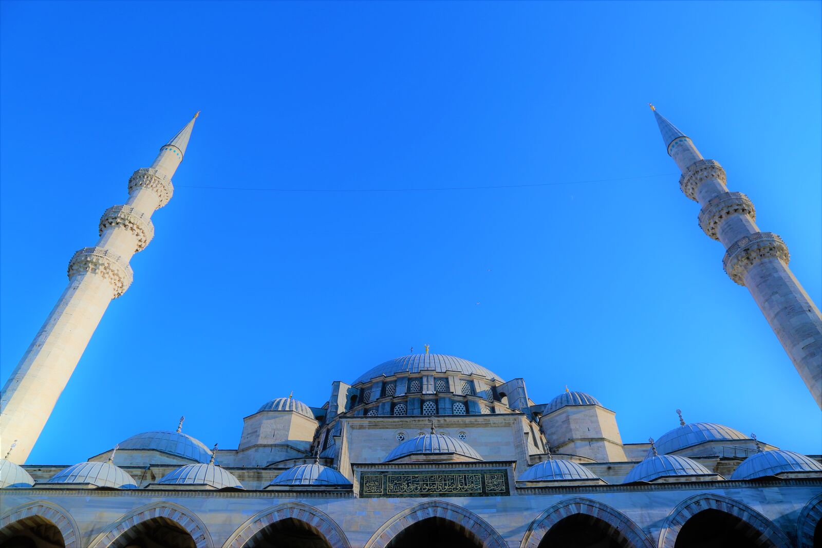 Canon EOS 5D Mark III sample photo. Cami, the minarets, istanbul photography