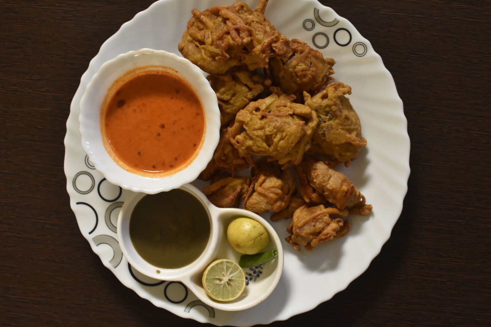 Nikon D3400 sample photo. Pakora recipe, pakora banane photography