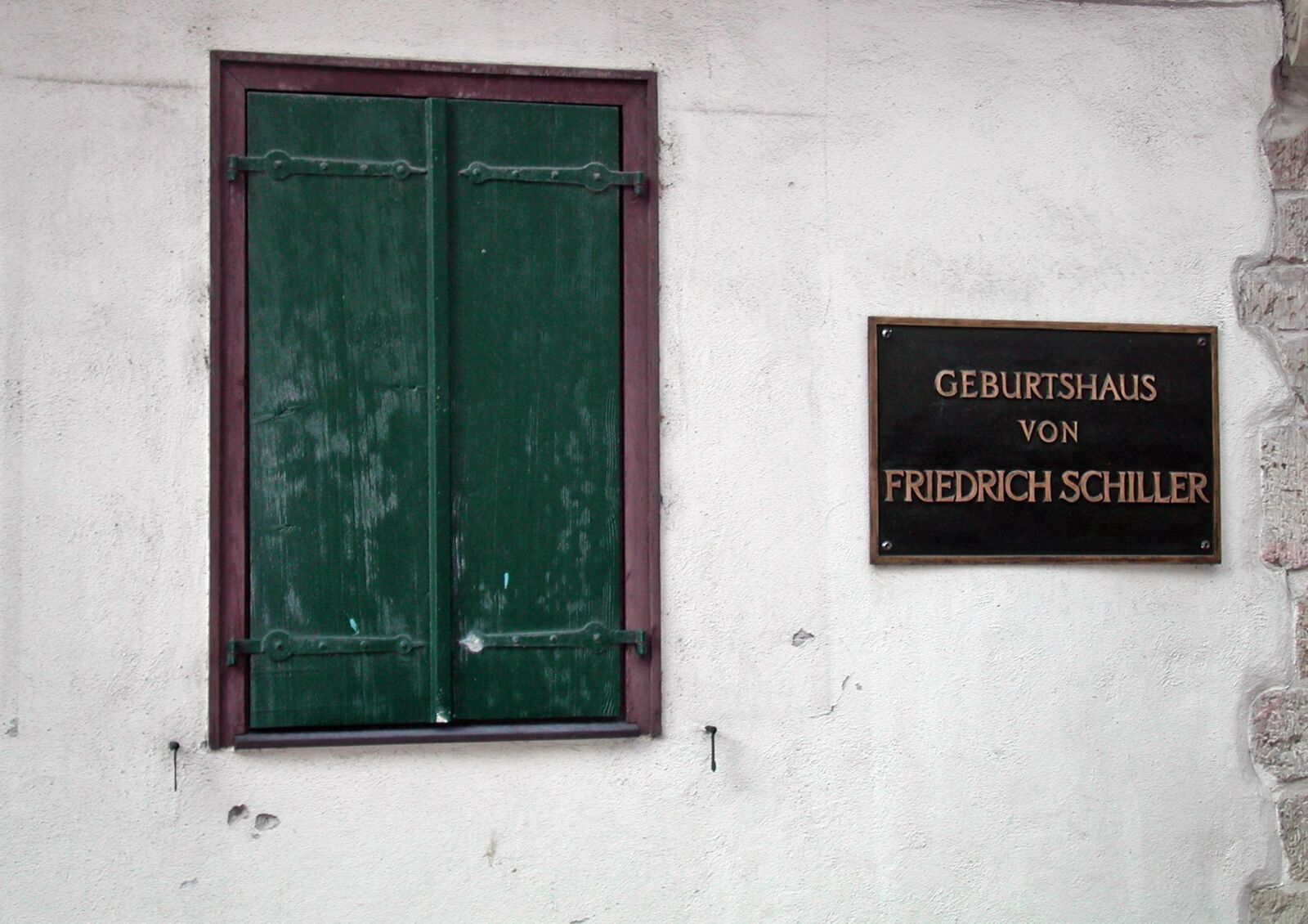 EPSON PhotoPC 3000Z sample photo. Schiller, marbach, birthplace photography