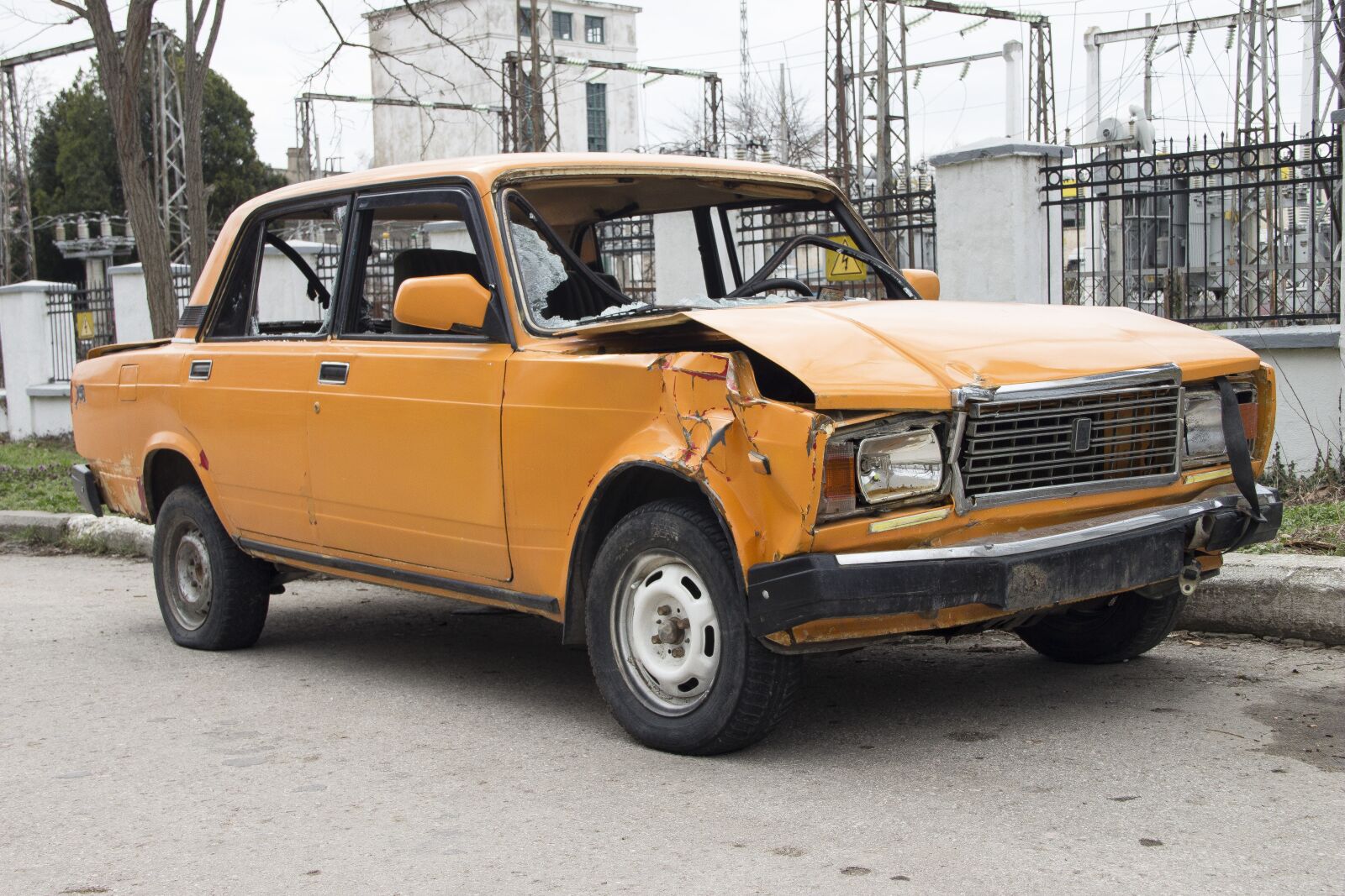 Canon EOS 650D (EOS Rebel T4i / EOS Kiss X6i) sample photo. Auto, accident, vaz photography