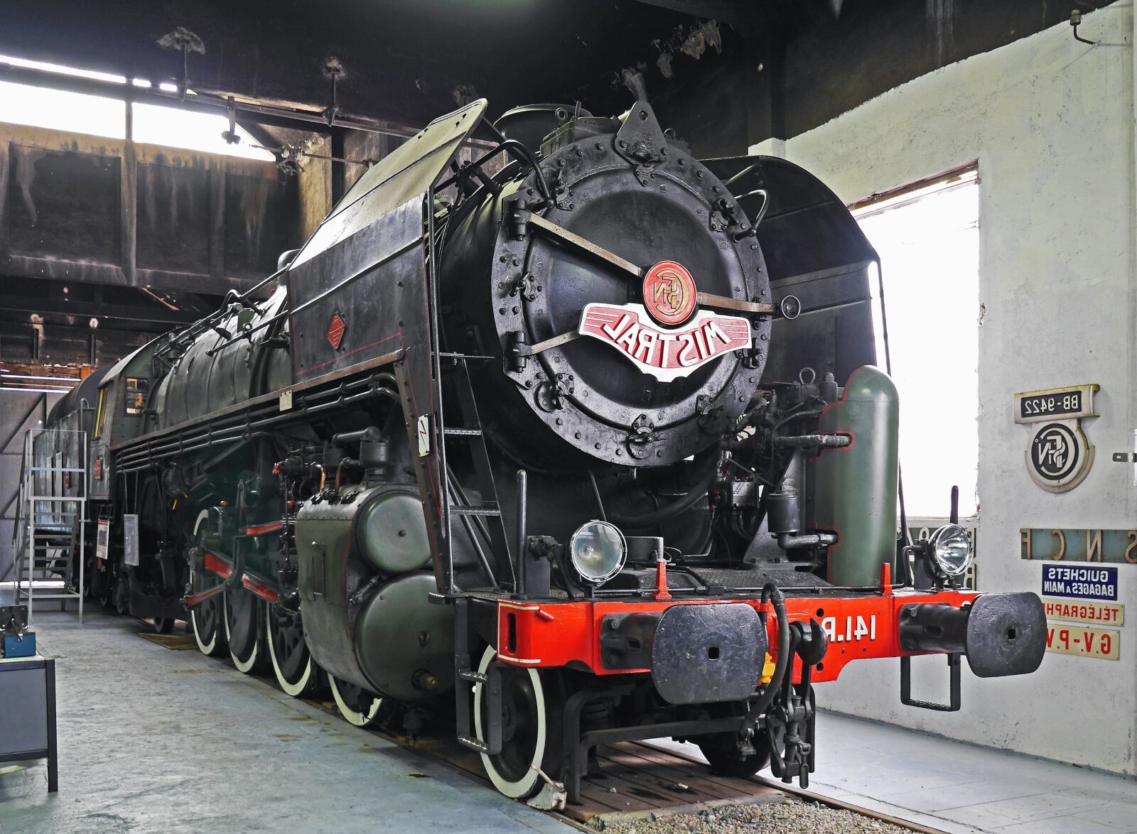 Panasonic Lumix DMC-GH3 sample photo. Train, steam locomotive, museum photography