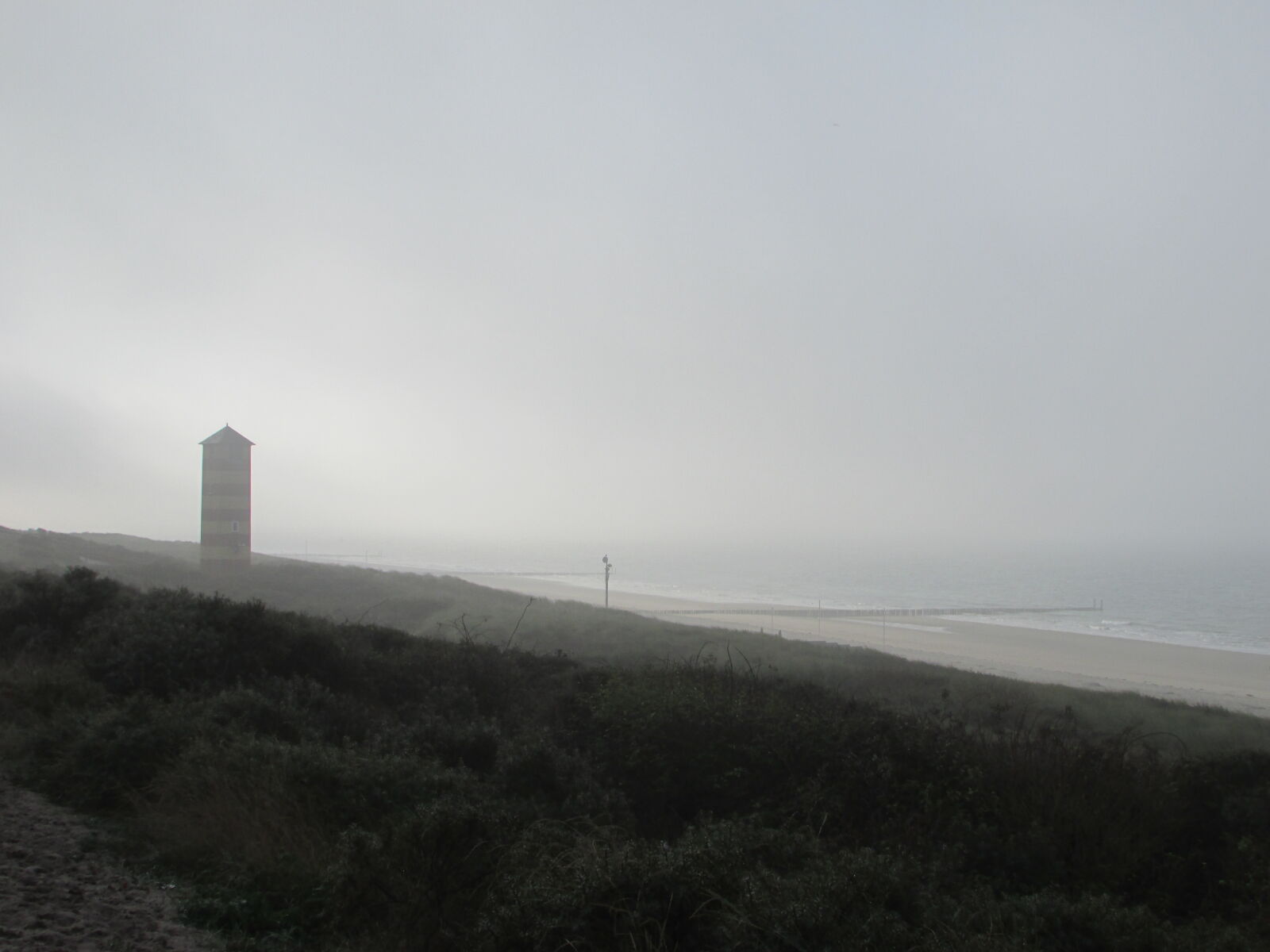 Canon PowerShot SX500 IS sample photo. Beach, dune, lighthouse, sea photography