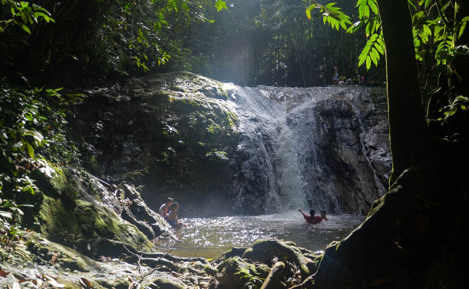 Nikon D7000 sample photo. Waterfall, jungle, nature photography