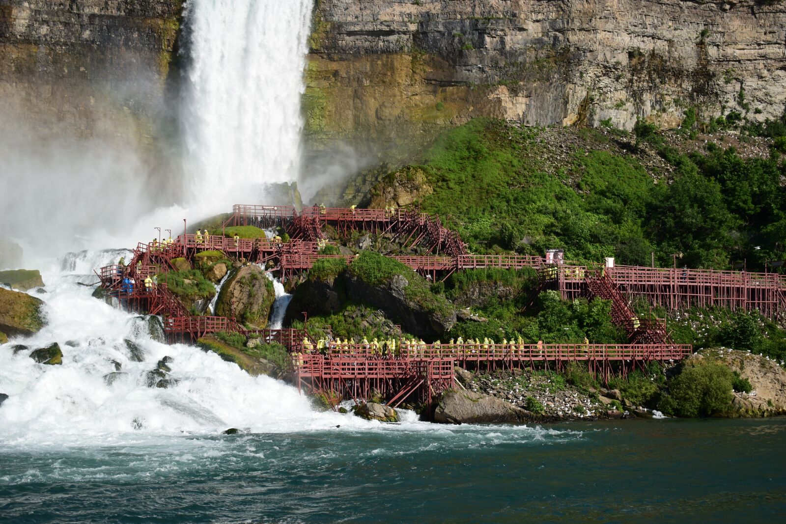 Nikon D5500 sample photo. Niagara, falls, water photography
