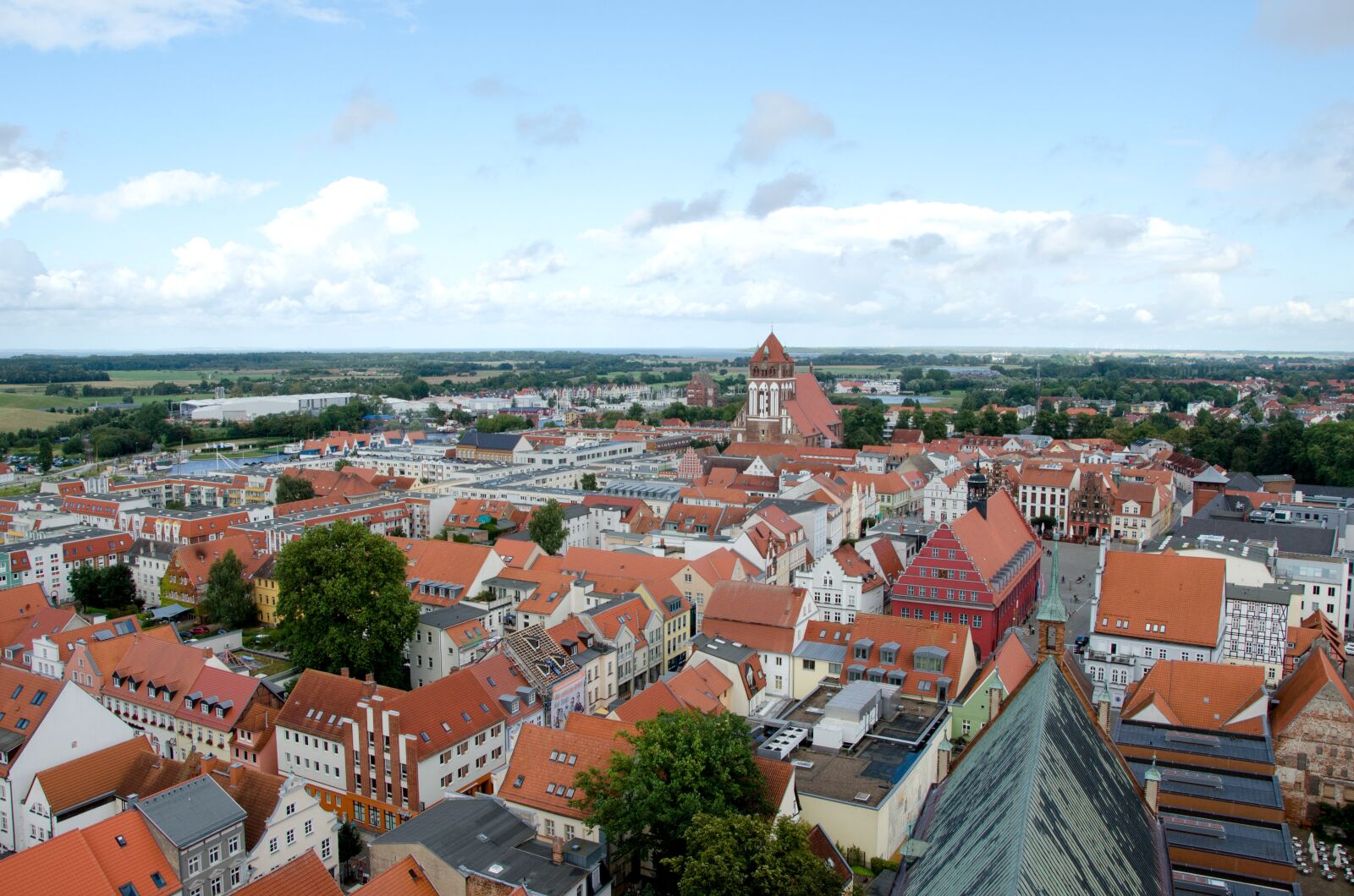 Nikon D5100 sample photo. Greifswald, university, hanseatic city photography
