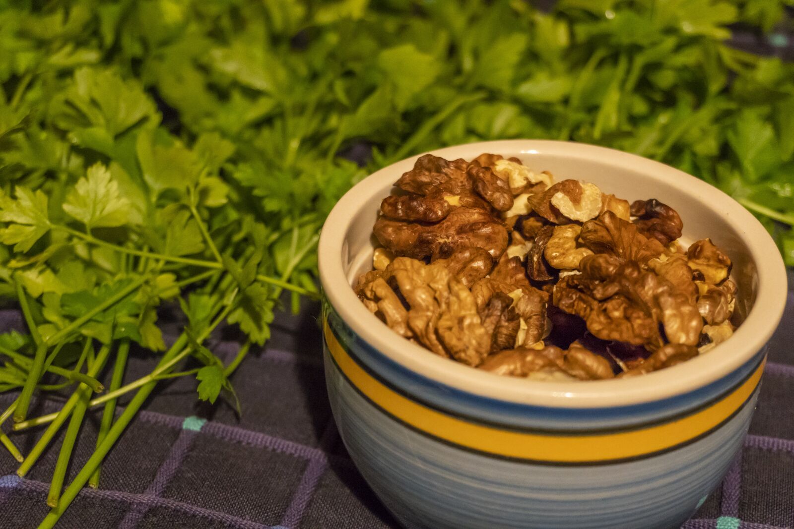 Sony a6300 sample photo. Green, nuts, useful photography