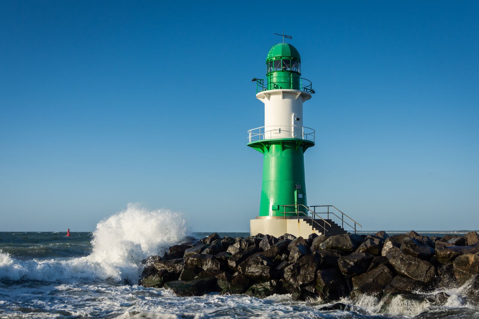 Nikon D7200 sample photo. Lighthouse, sea, port photography