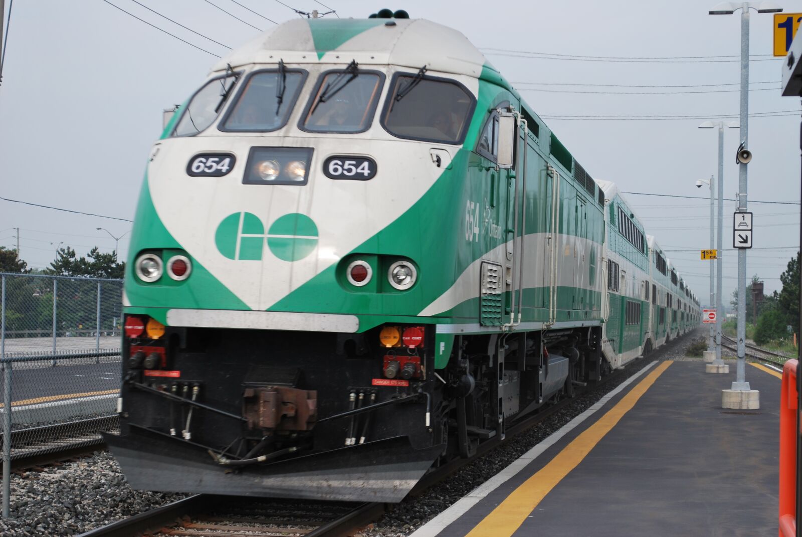 Nikon D60 sample photo. Transit, train, transport photography