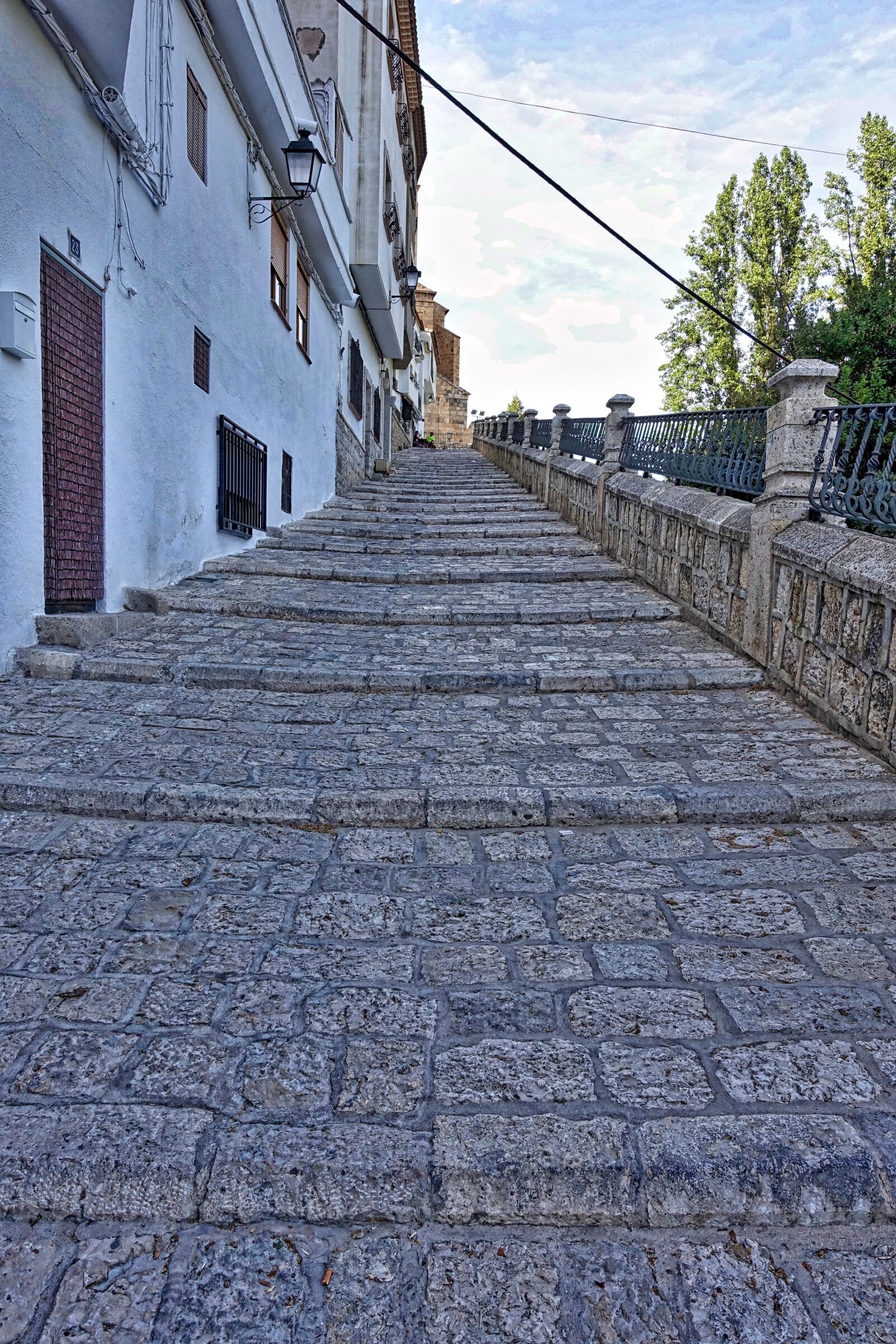 Sony Cyber-shot DSC-RX100 III sample photo. Steps, lane, cobblestones photography
