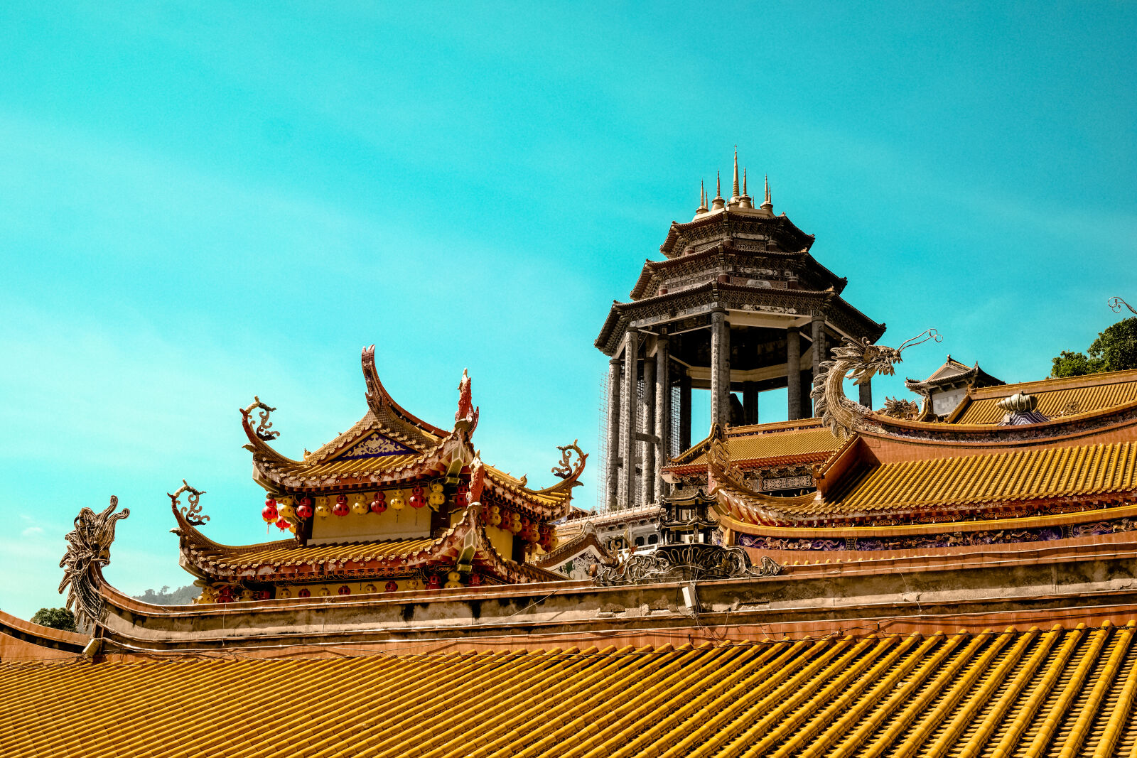 Samsung NX1 sample photo. Landscape, buildings, temple, chinese photography