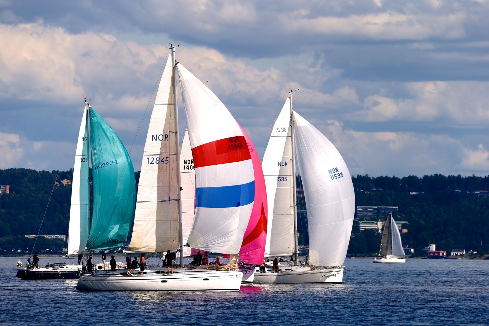 Canon EF 400mm F2.8L IS USM sample photo. Norway, sailing, the, oslofjord photography