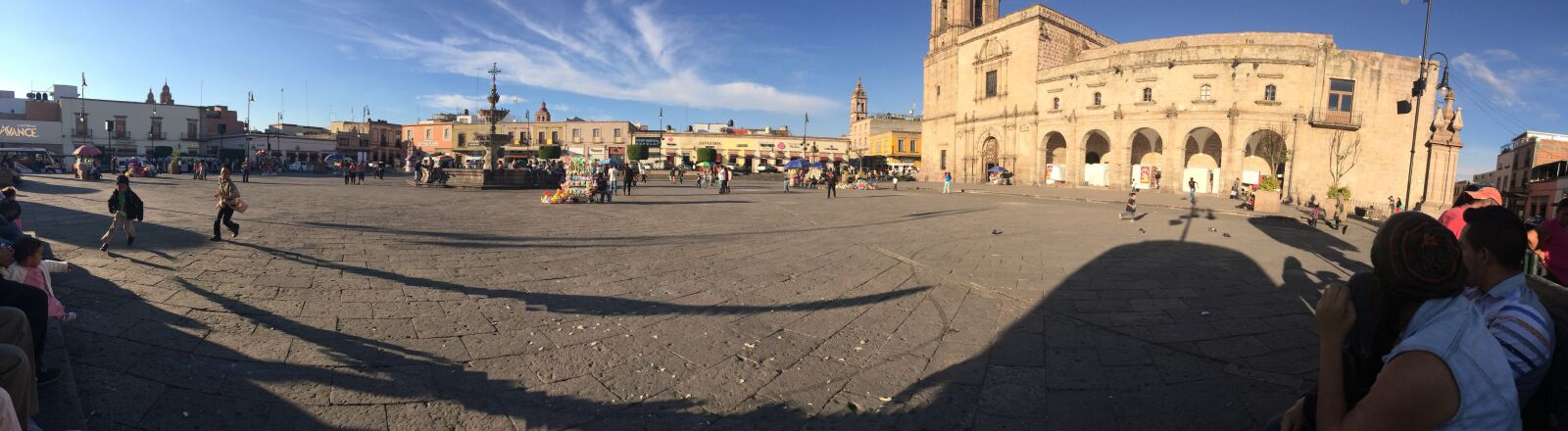 iPhone 5s back camera 4.15mm f/2.2 sample photo. Morelia, plaza, michoacan photography