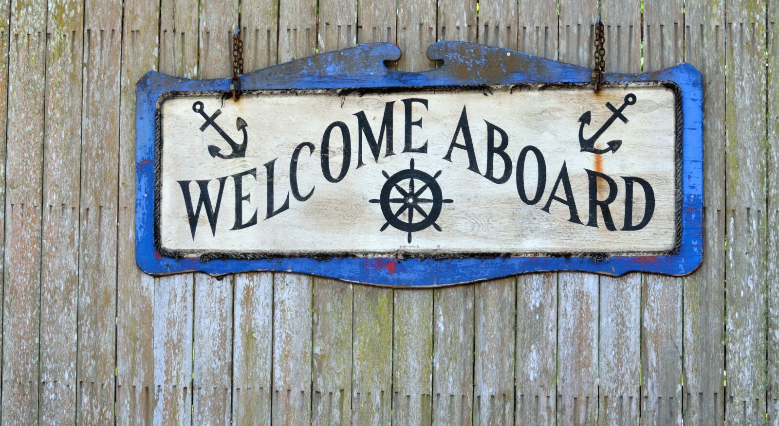 Nikon D7000 sample photo. Welcome aboard, sign, greeting photography