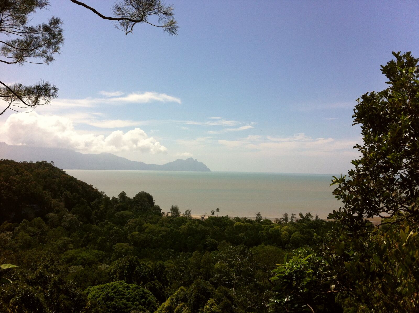 iPhone 4 back camera 3.85mm f/2.8 sample photo. Jungle, sea, view photography