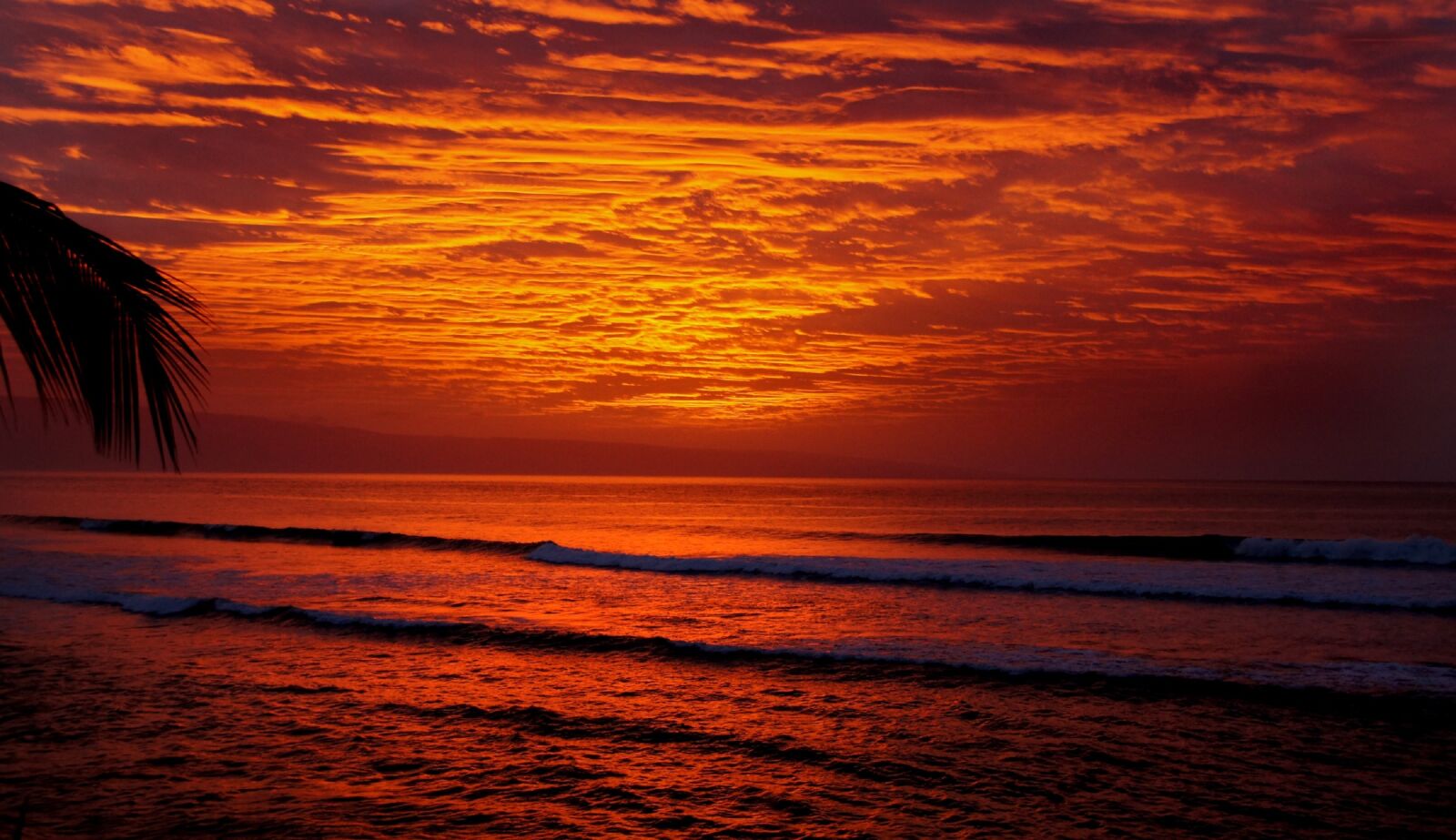 Sony Alpha DSLR-A580 sample photo. Sunset, colorful, ocean photography