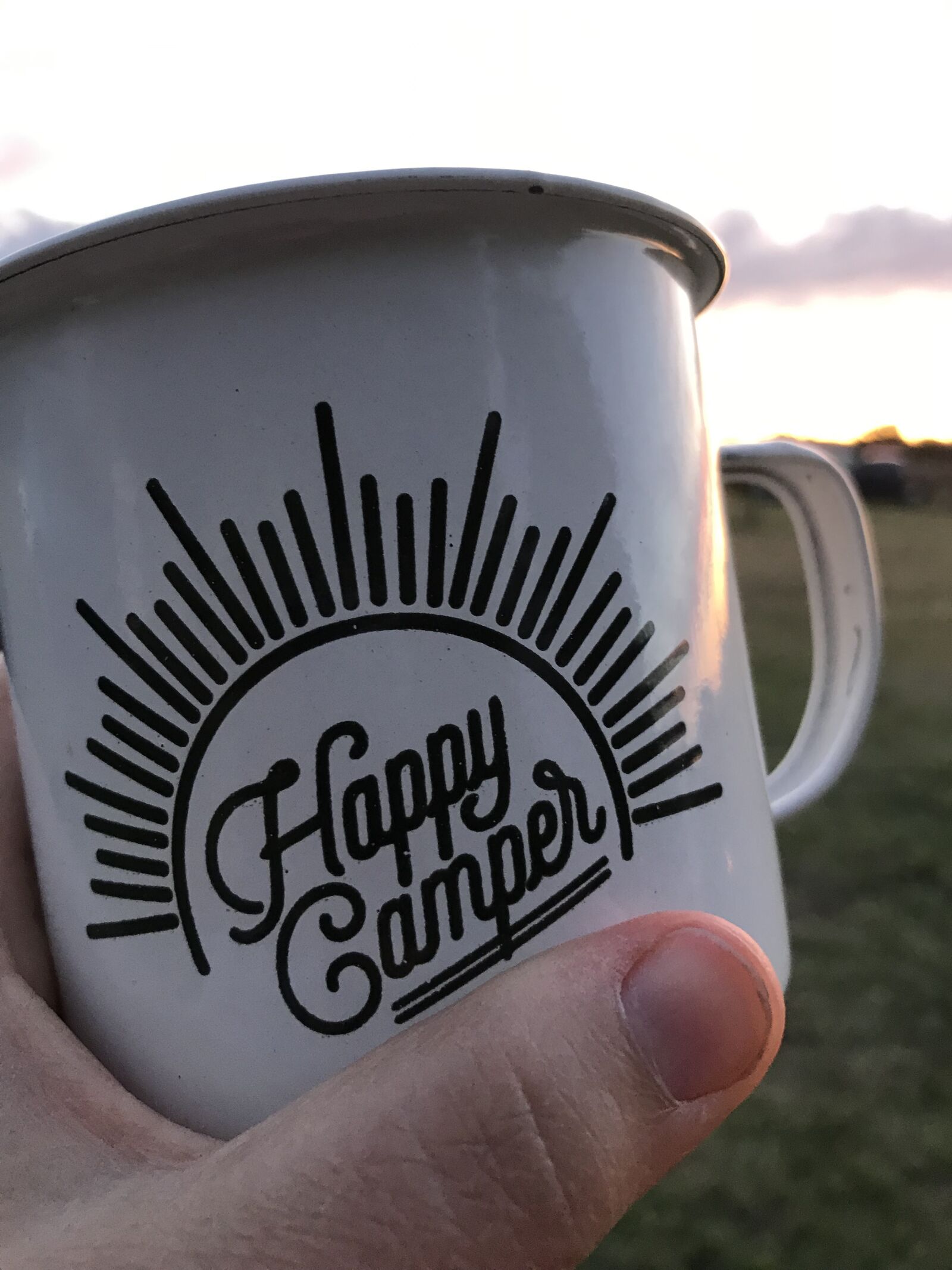 iPhone 7 back camera 3.99mm f/1.8 sample photo. Camping, outdoors, coffee photography