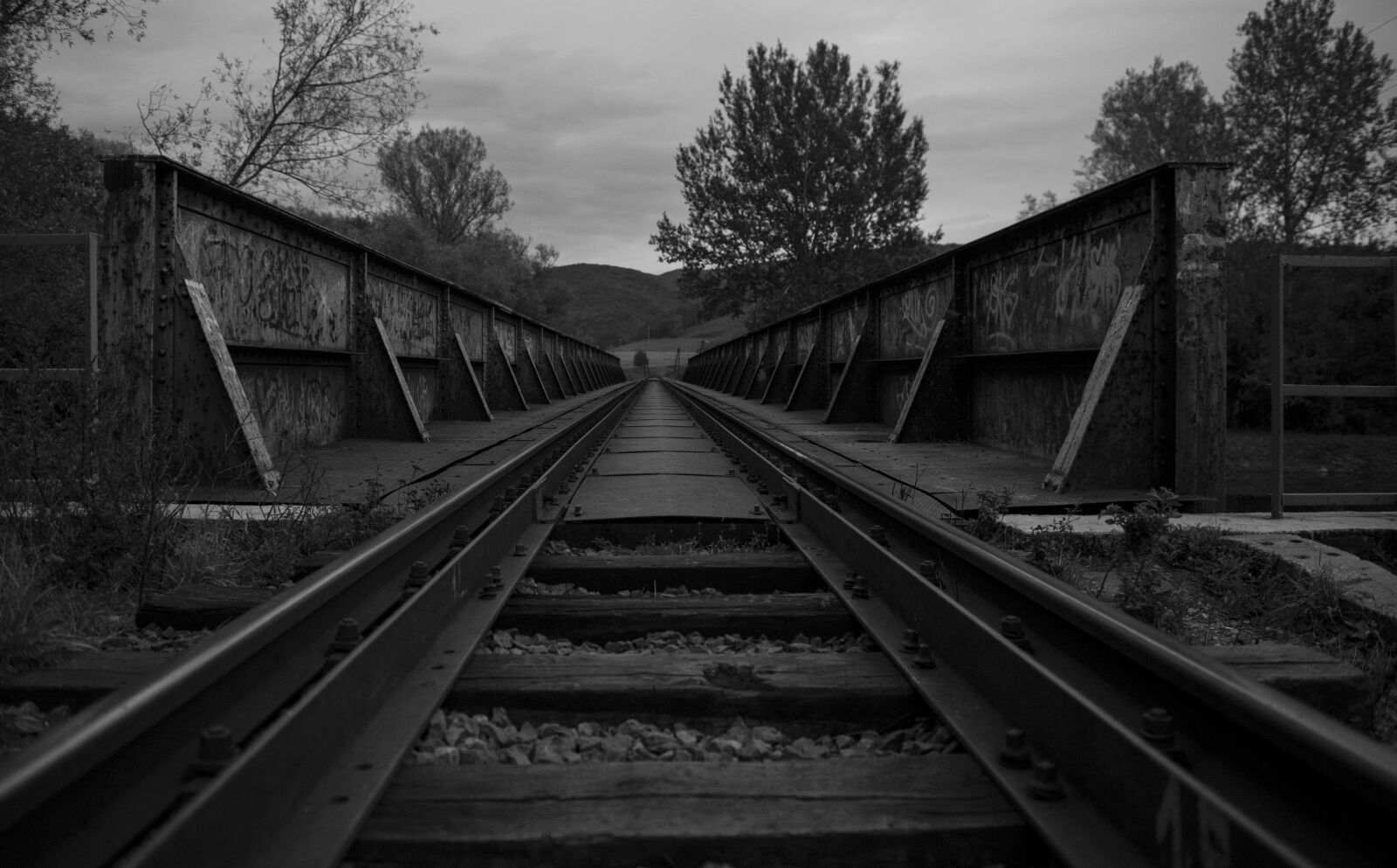 Nikon D800 sample photo. Bridge, rail, railway photography