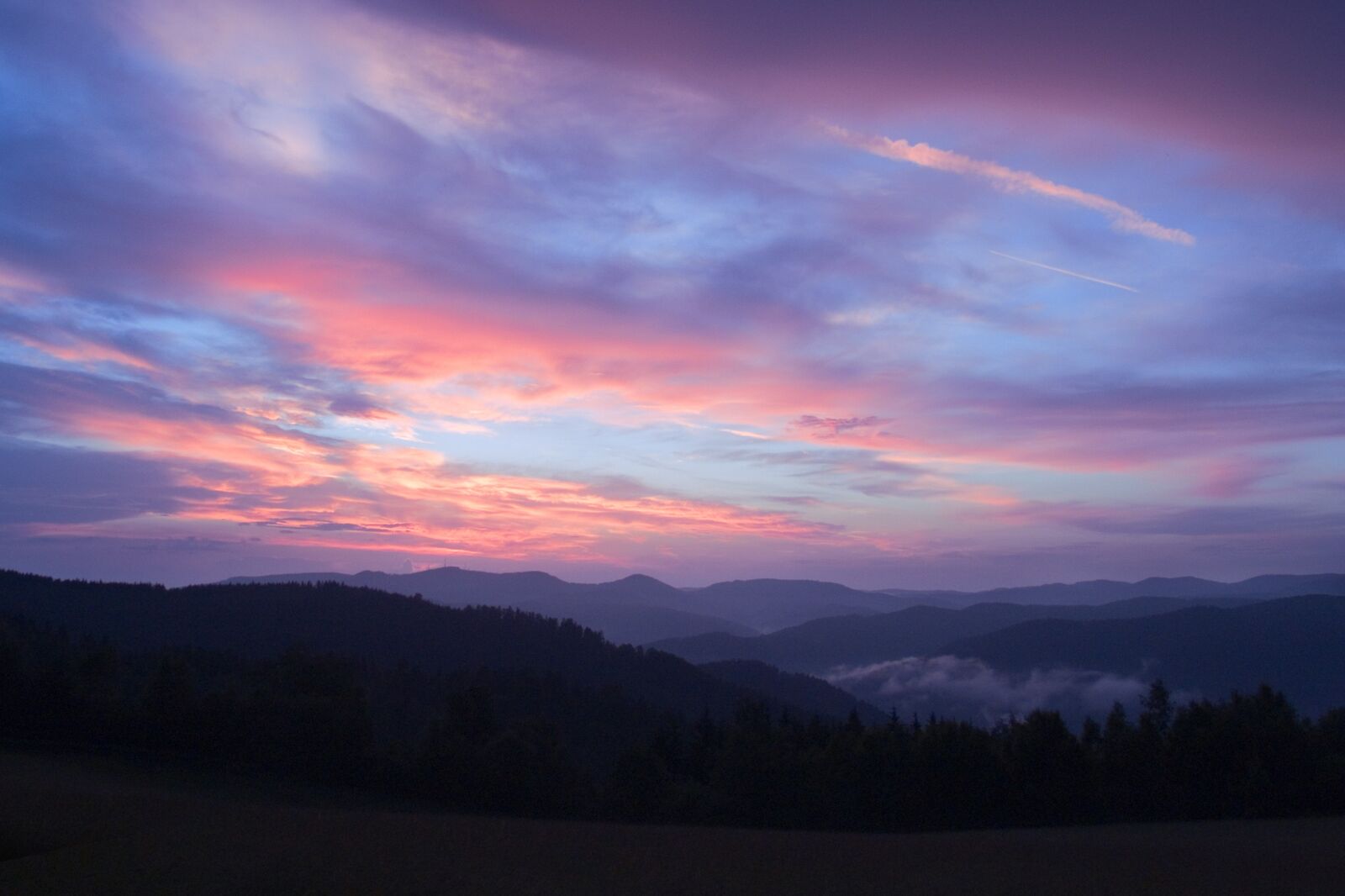 Olympus E-300 (EVOLT E-300) sample photo. Sunset, panorama, nature photography