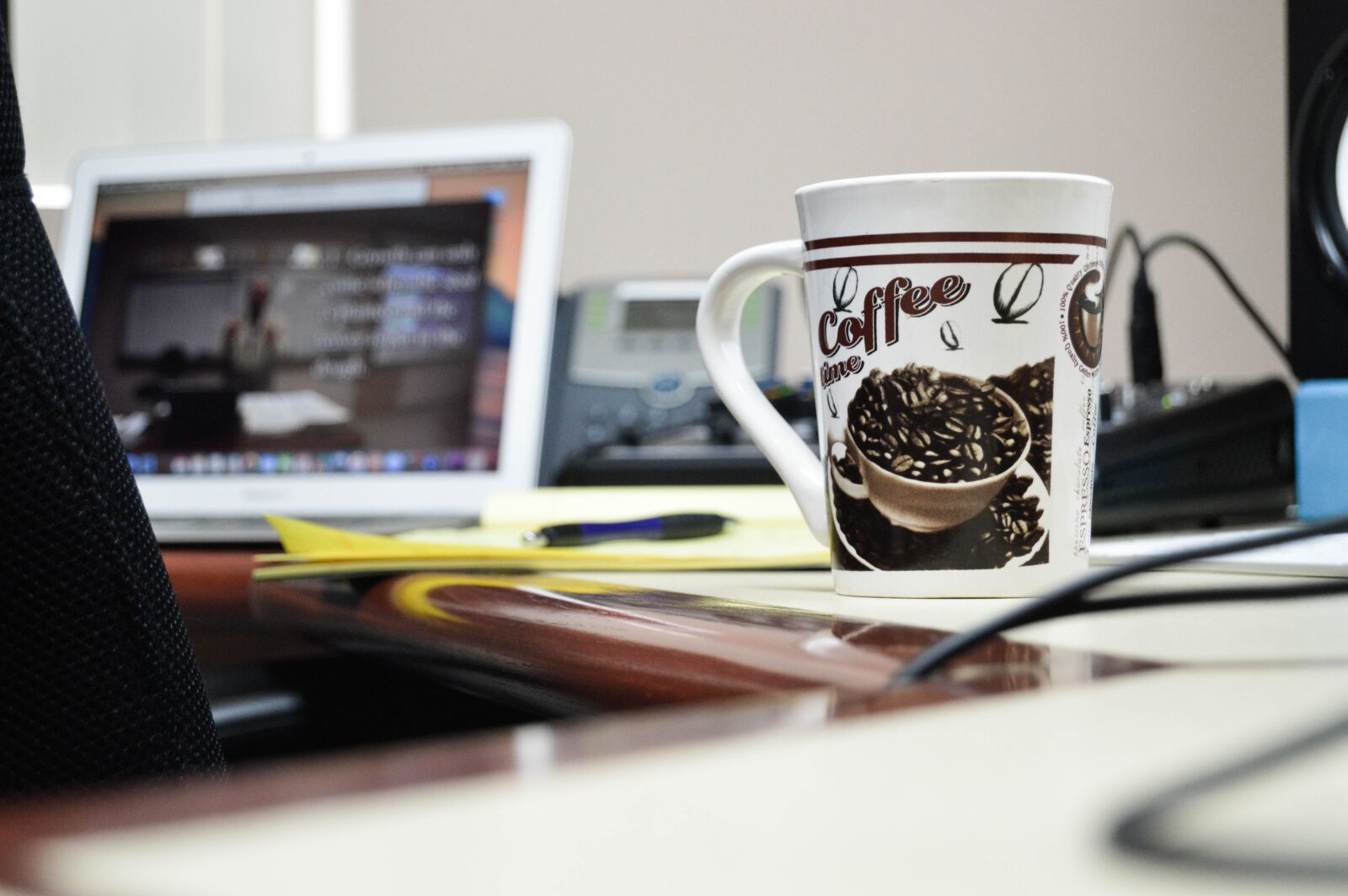 Nikon D3200 sample photo. Office desk, coffee, coffee photography