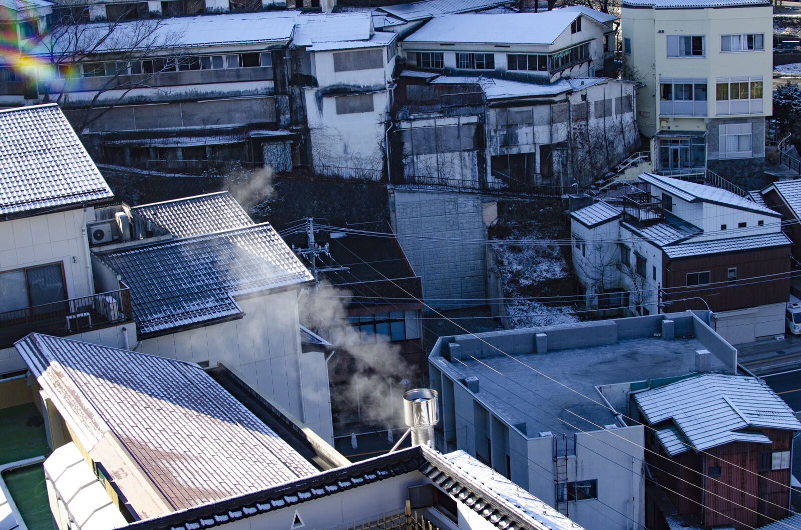 Nikon D5100 sample photo. Japan, snow, village photography