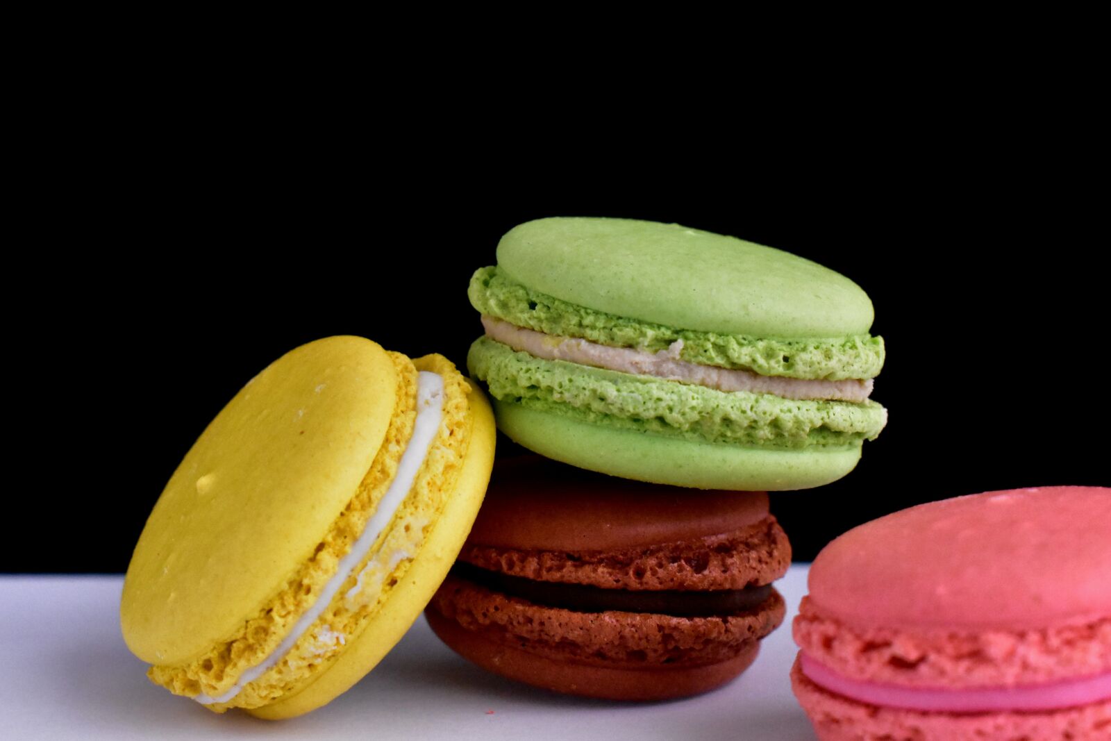 Nikon D3400 sample photo. Macaroons, macro, cookies photography