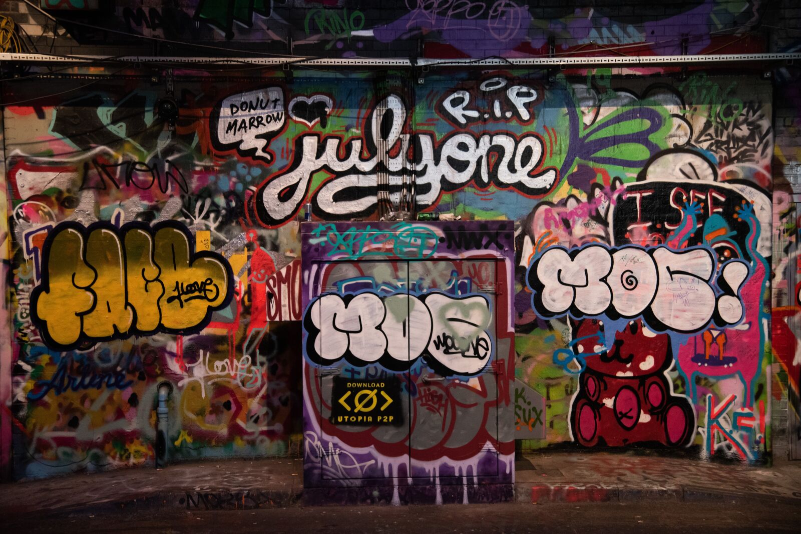 Nikon D750 sample photo. Graffiti, london, artwork photography