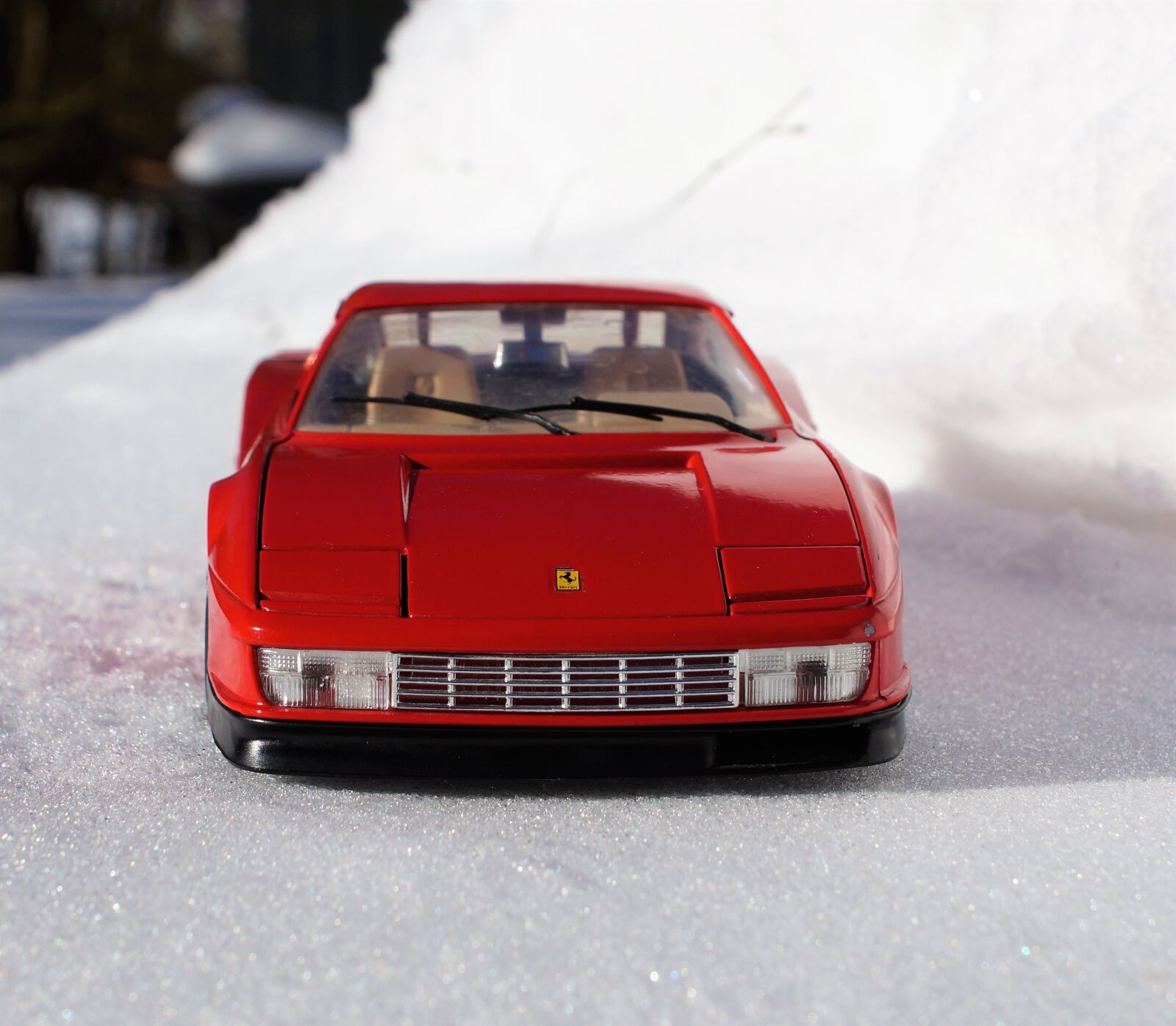 Sony DT 18-70mm F3.5-5.6 sample photo. Model car, ferrari, testarossa photography
