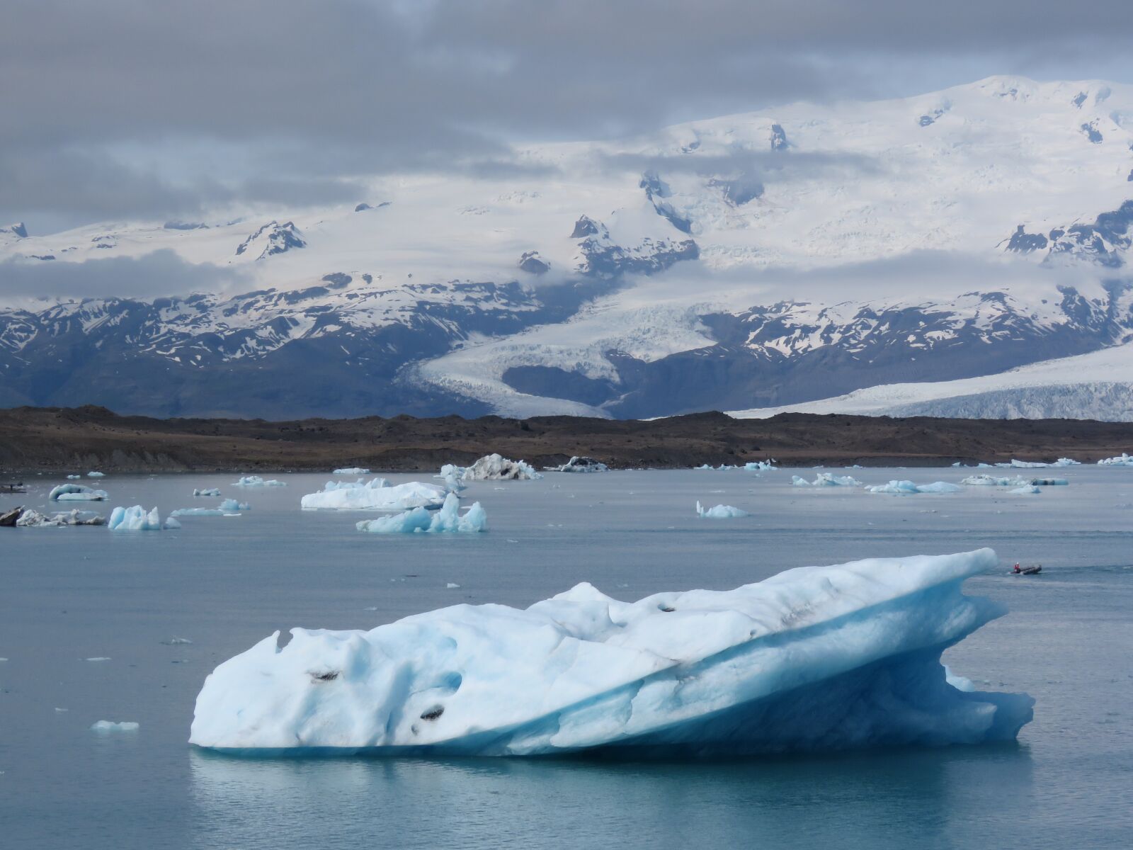 Canon PowerShot SX60 HS sample photo. Iceland, glacier lagoon, vatnaj photography
