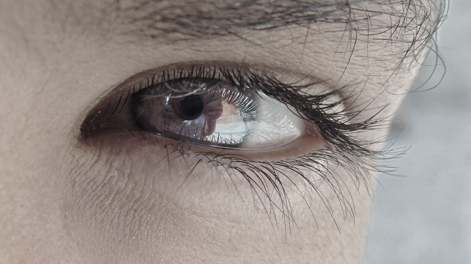 Sony Cyber-shot DSC-H200 sample photo. Eye, macro, camera photography