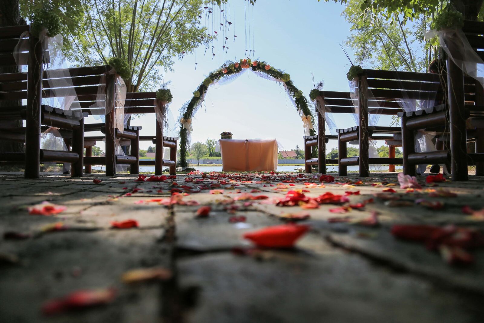 Canon EF 24-105mm F4L IS USM sample photo. Wedding, event, decoration, chairs photography