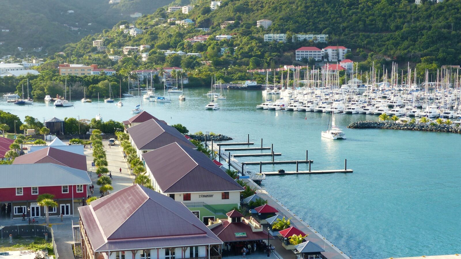 Panasonic Lumix DMC-FZ200 sample photo. Road town, tortola, british photography