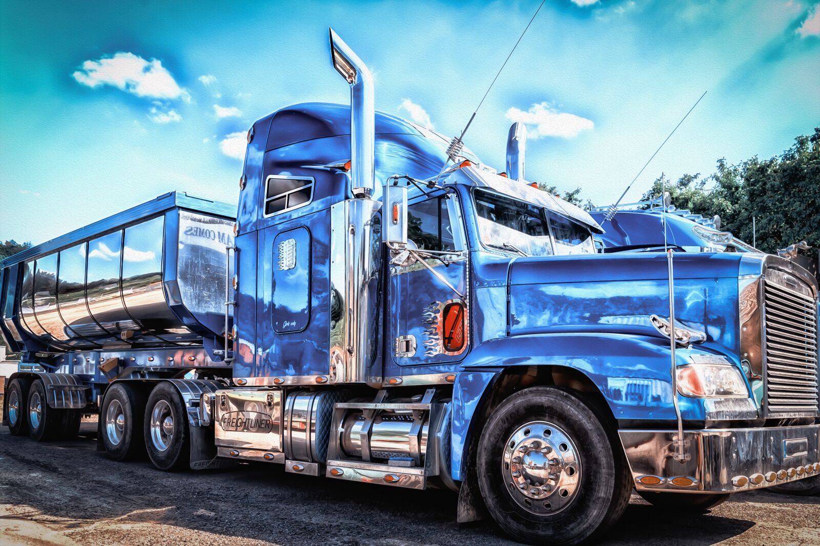 Nikon Z6 sample photo. Truck, american, show photography