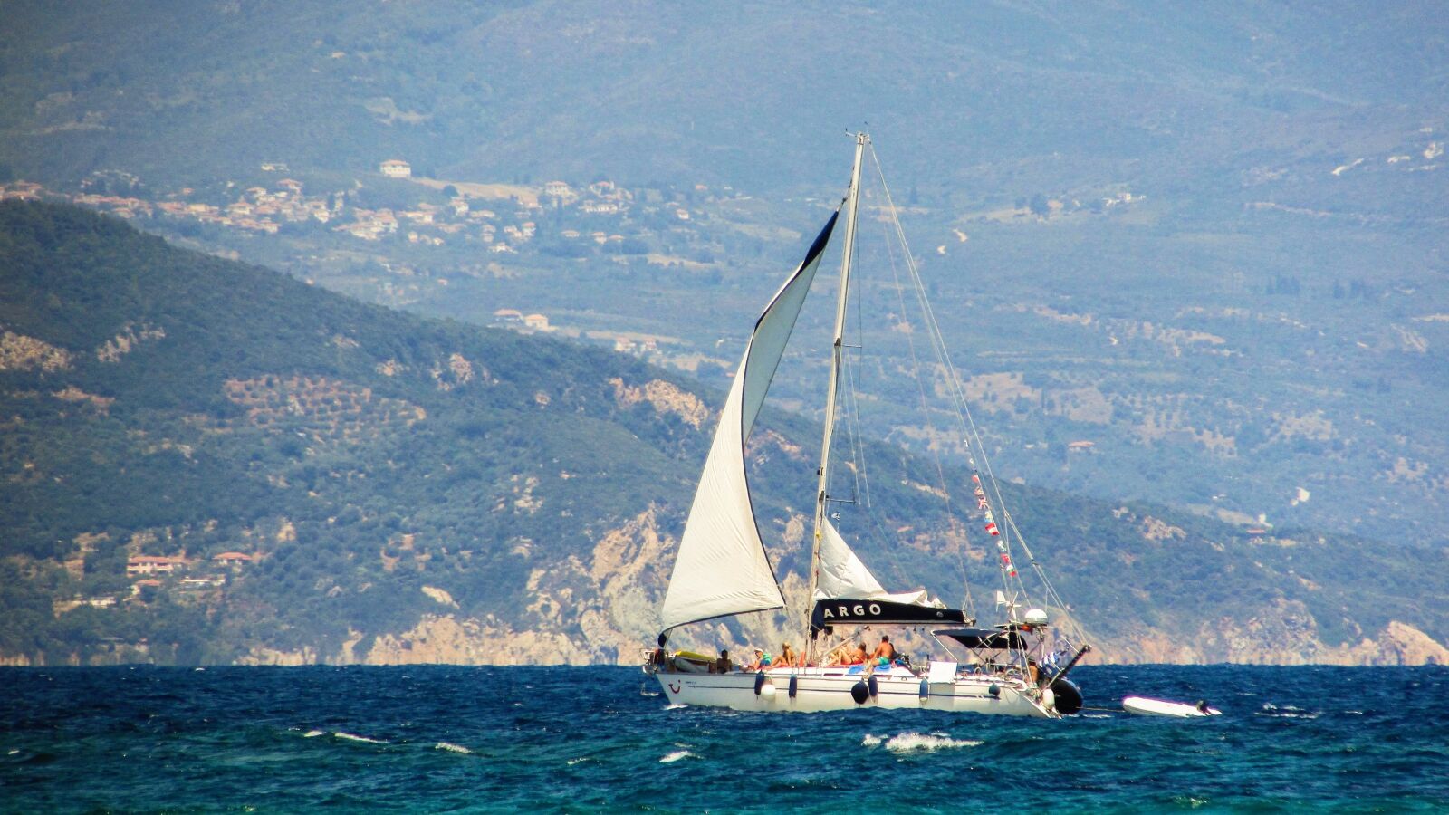 Canon PowerShot SX400 IS sample photo. Sailboat, sea, boat photography