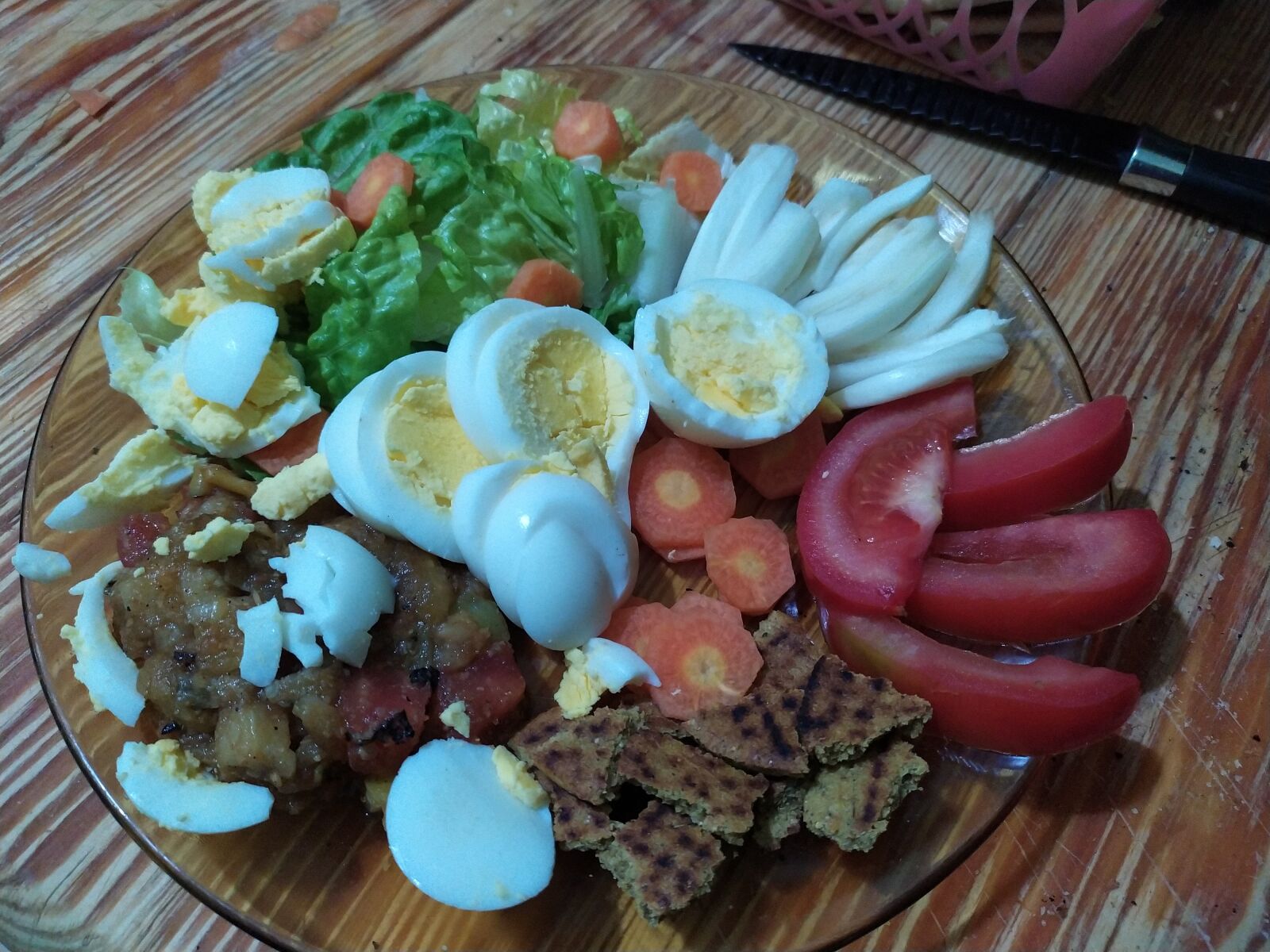 Xiaomi Redmi Note 7 sample photo. Healthy dinner, diet, boiled photography