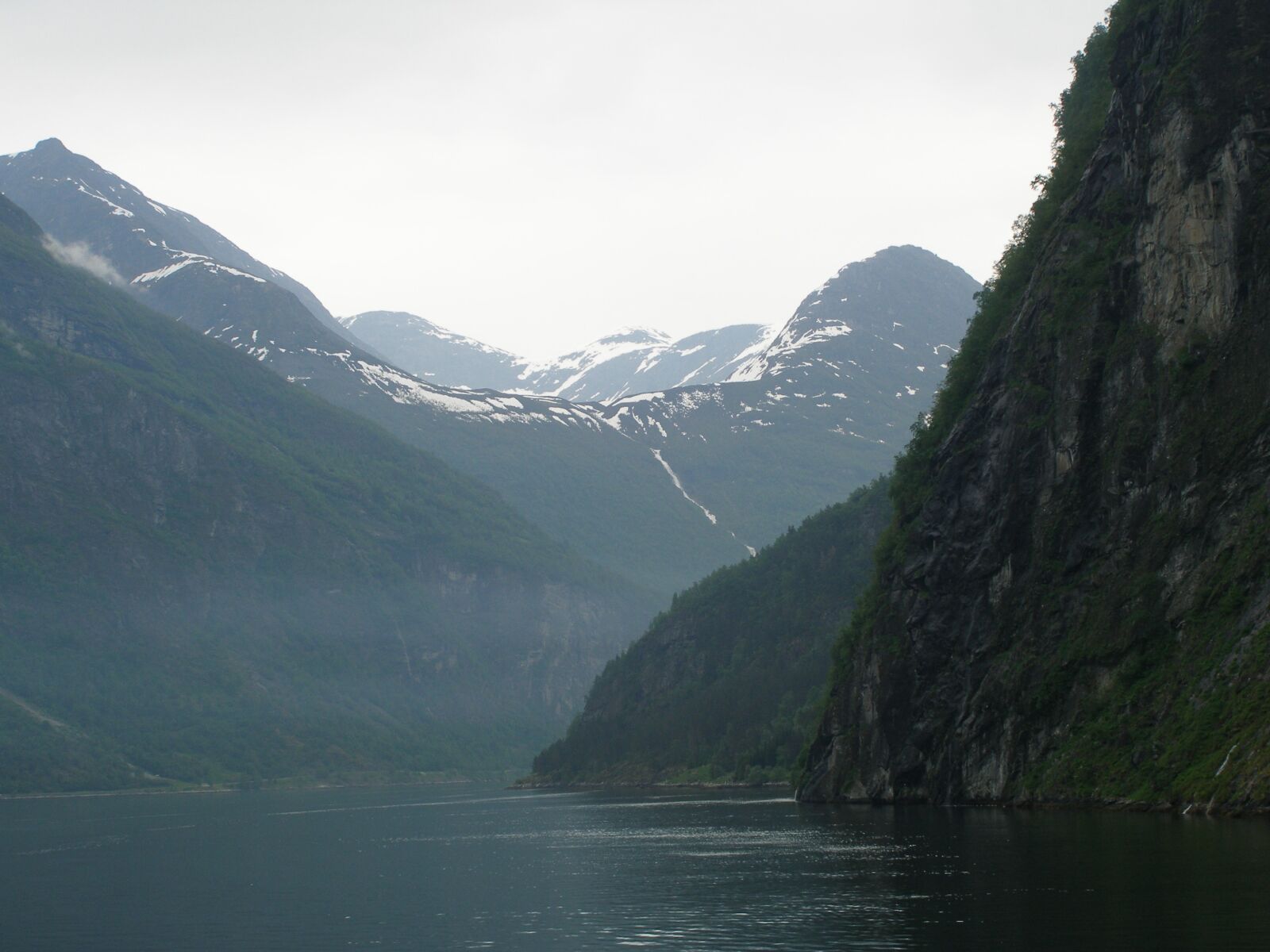 Olympus C70Z,C7000Z sample photo. Fjord, summer, norway photography