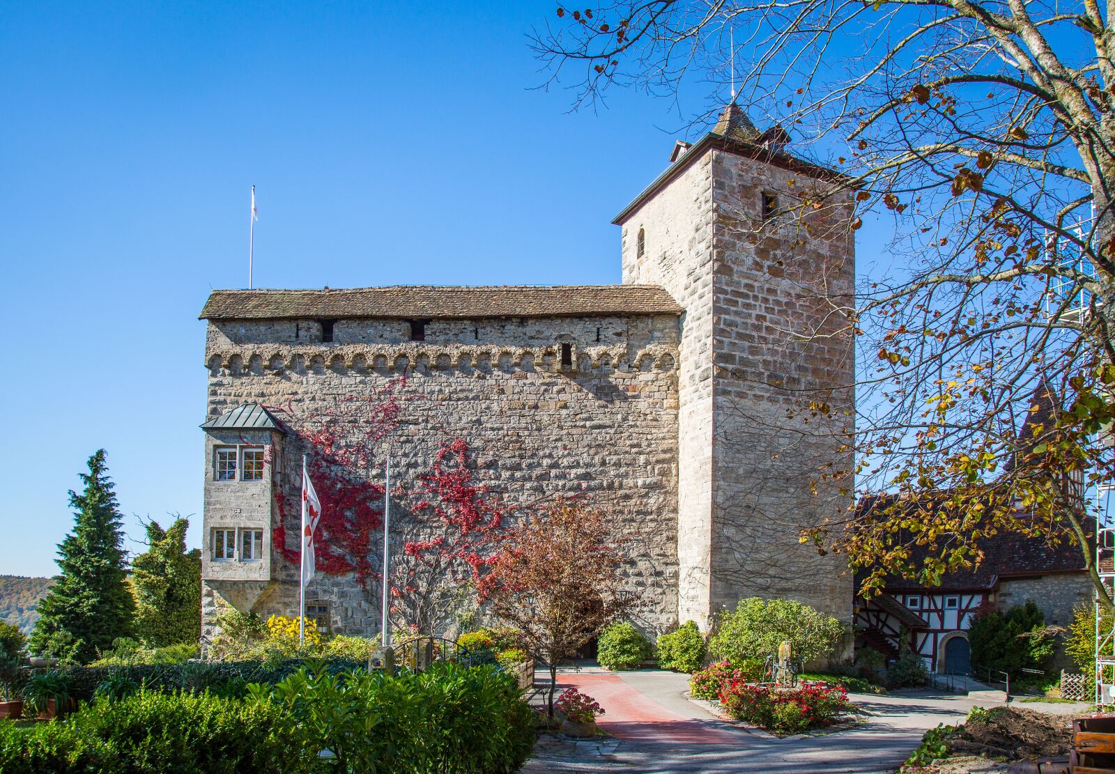 Canon EF 24-105mm F4L IS USM sample photo. Castle stetten, k nzelsau photography