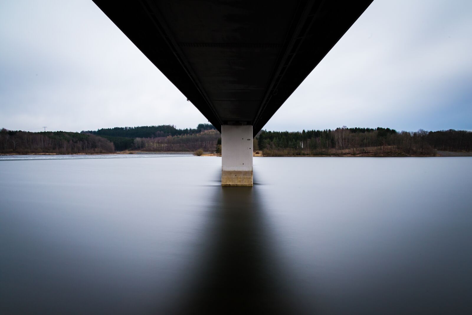 Canon EF 24-105mm F3.5-5.6 IS STM sample photo. Bridge, reservoir, water photography