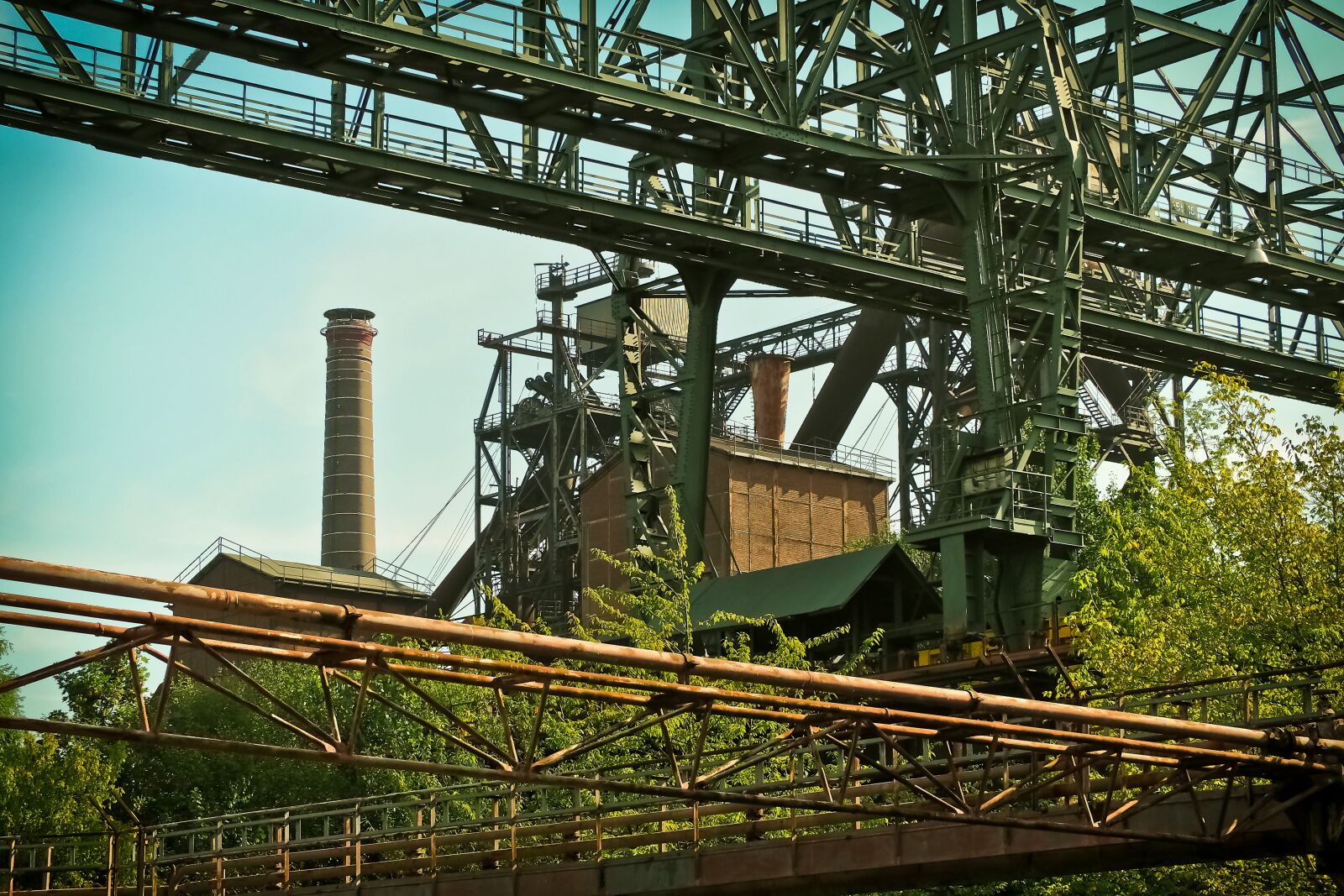 Olympus OM-D E-M10 sample photo. Architecture, industry, factory building photography