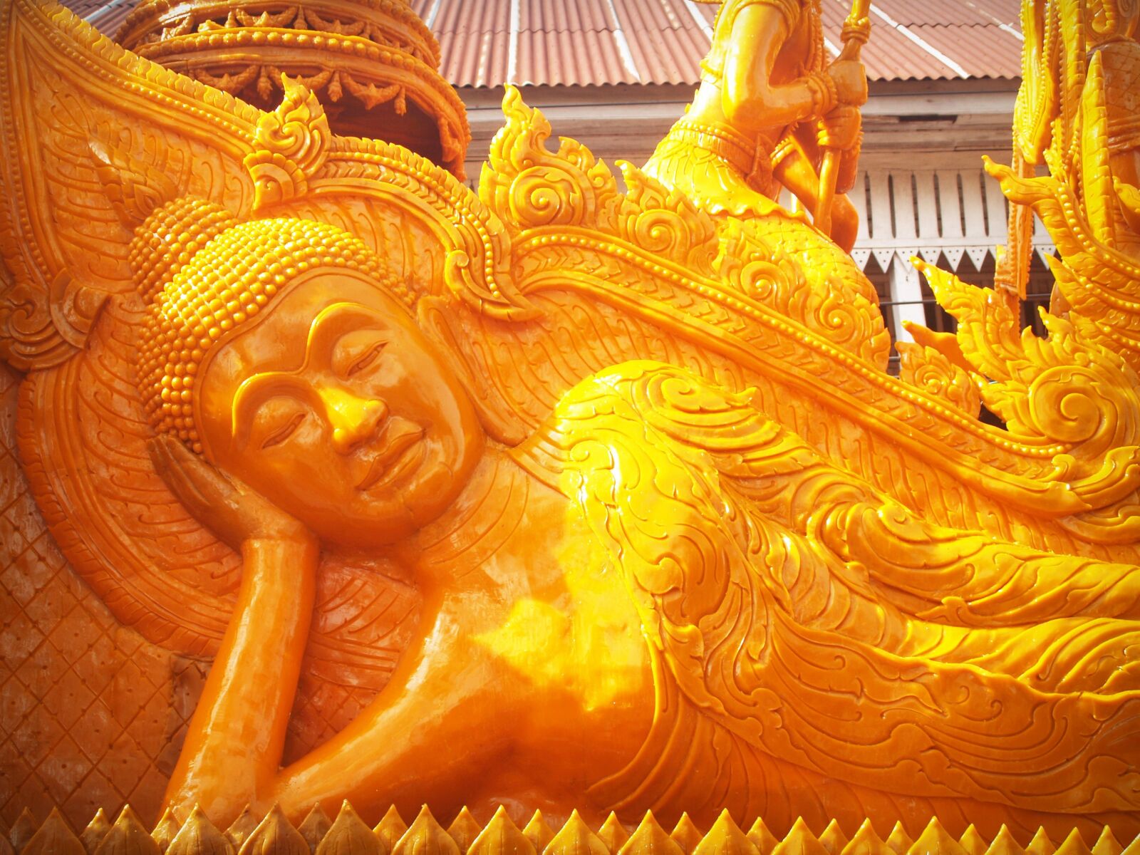 Olympus E-300 (EVOLT E-300) sample photo. Thailand, decoration, carvings photography