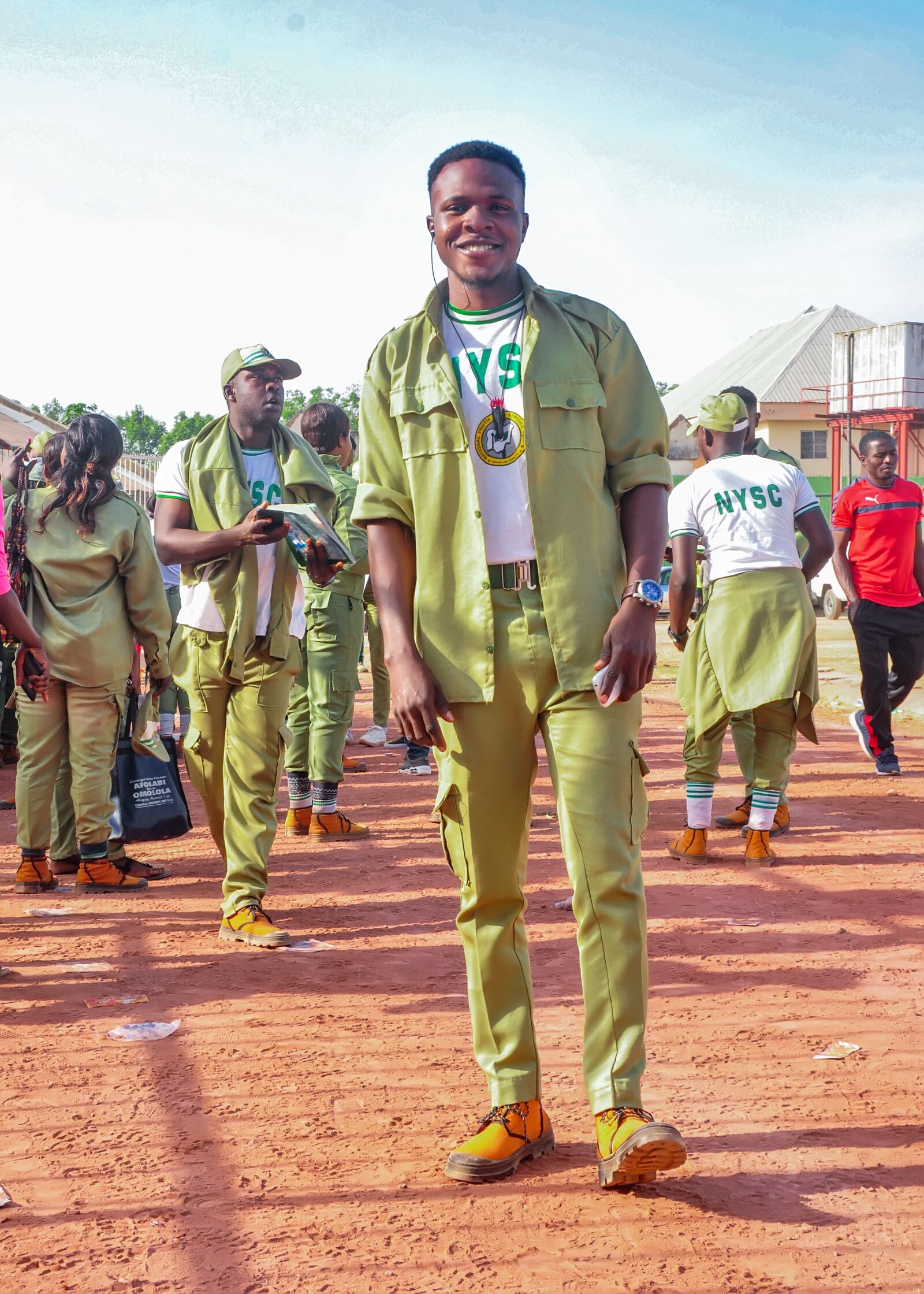 Nikon D90 sample photo. Corper, nysc, services photography