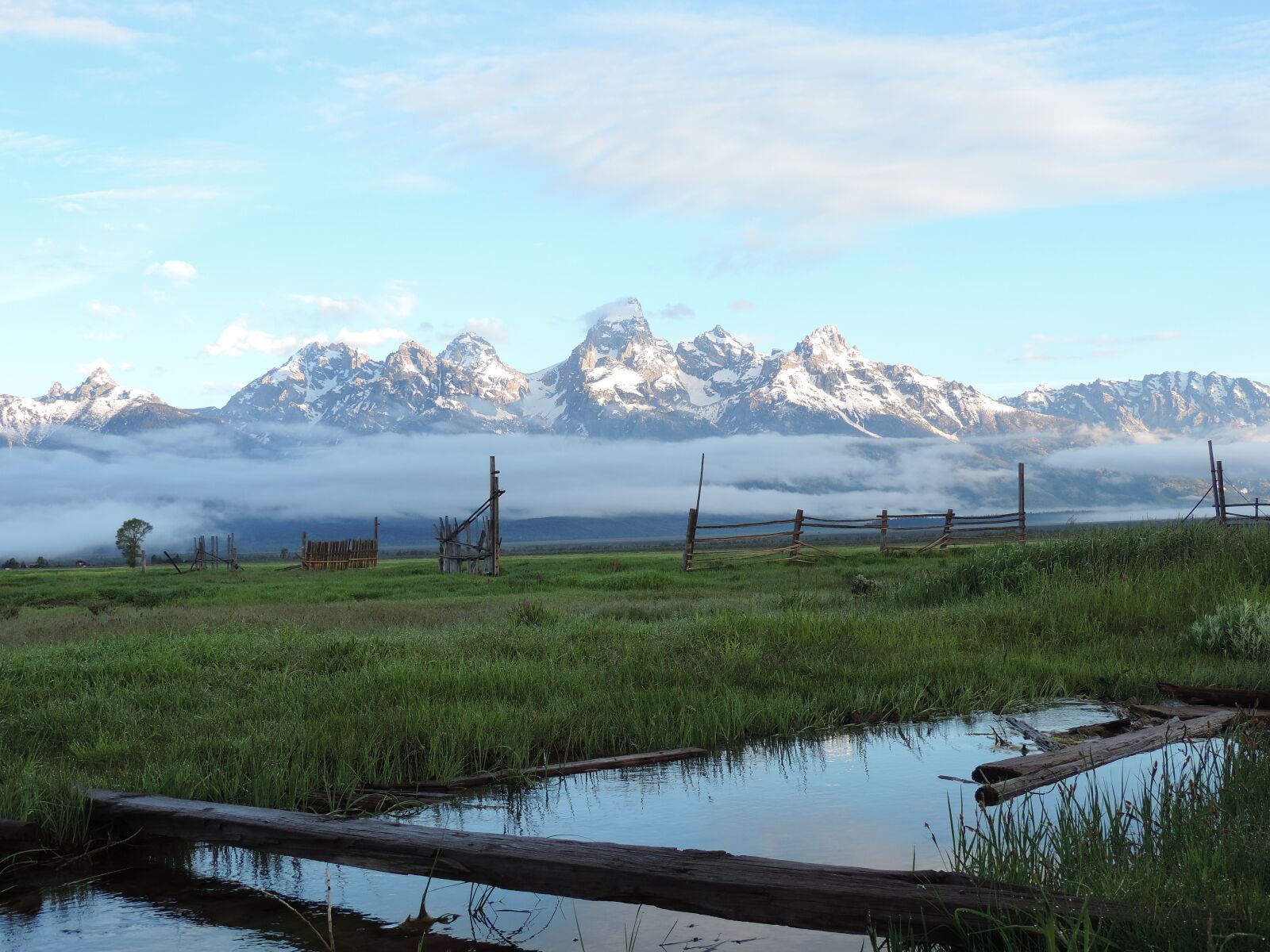 Nikon Coolpix P520 sample photo. Grand tetons, sunrise, mormon photography