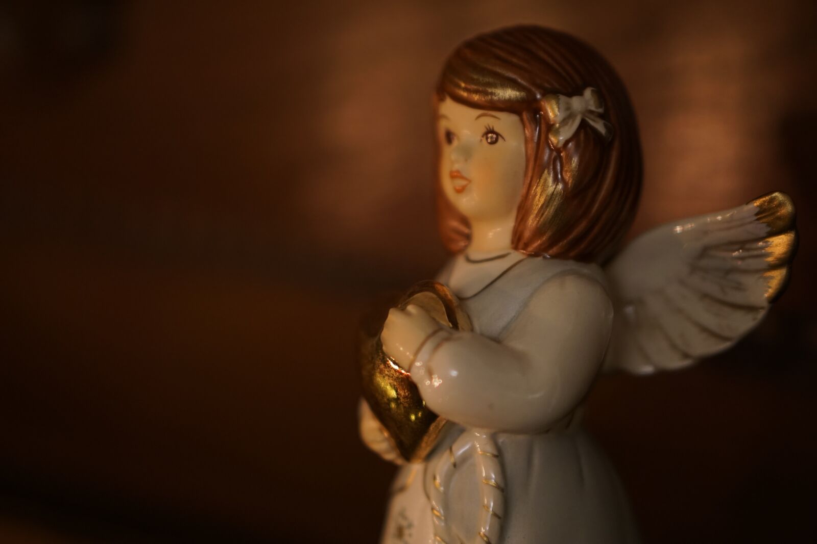 E 50mm F1.8 OSS sample photo. Angel, christmas, x mas photography