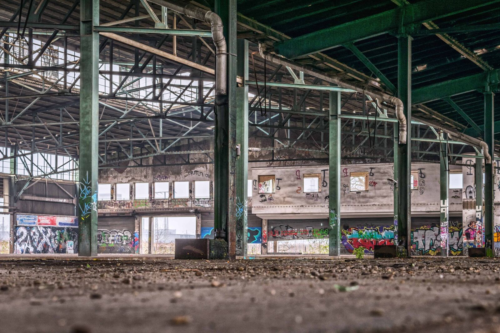 Nikon D3300 sample photo. Steel, industry, warehouse, factory photography