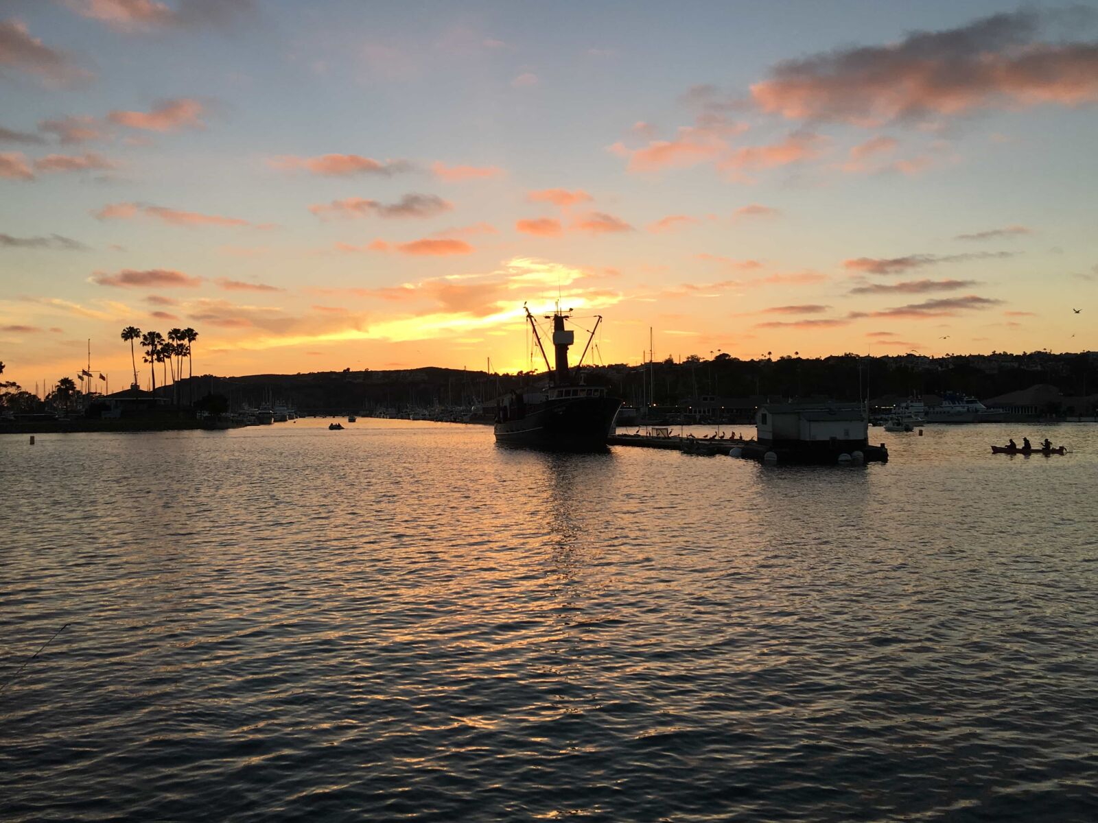 Apple iPhone 6s Plus sample photo. Ship, shipyard, sunset, sea photography