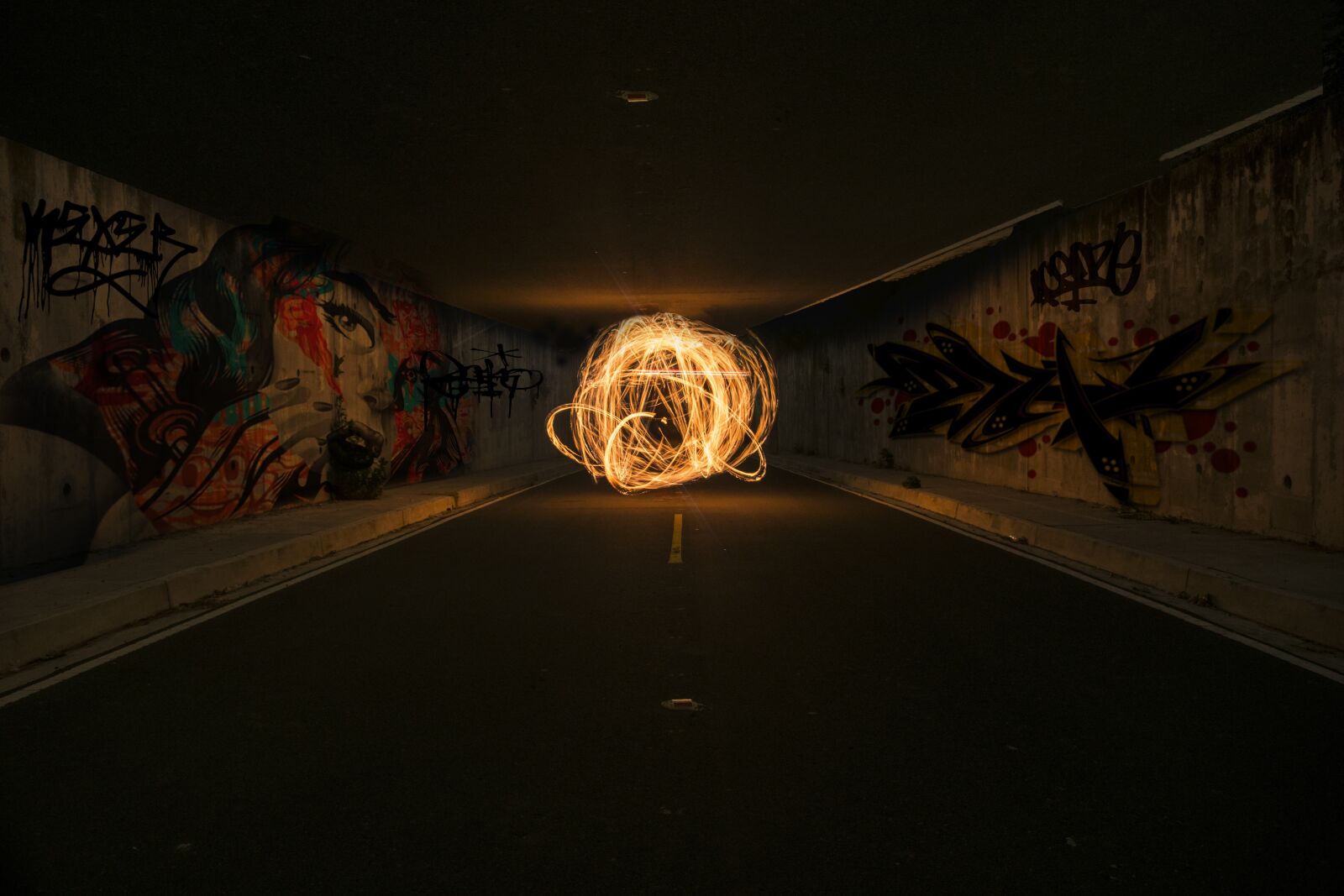 Nikon D5300 sample photo. Long exposition, light, night photography