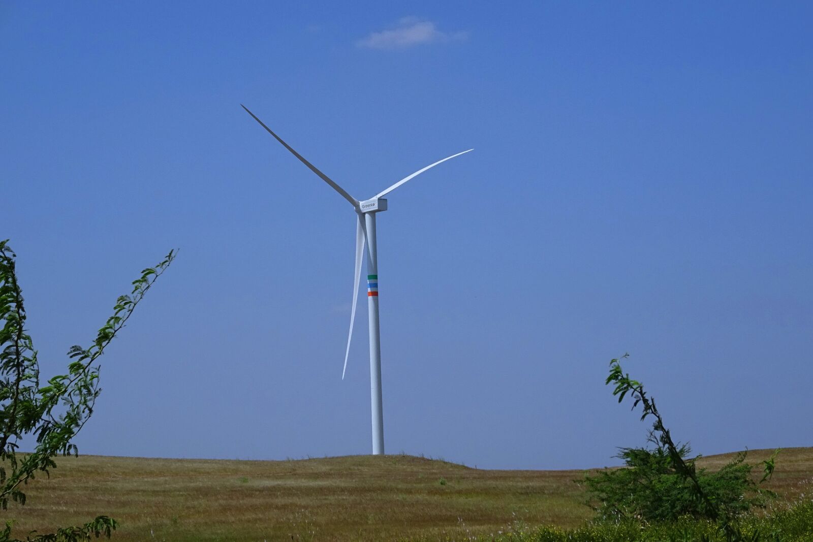 Sony DSC-HX60V sample photo. Wind, turbine, wind power photography