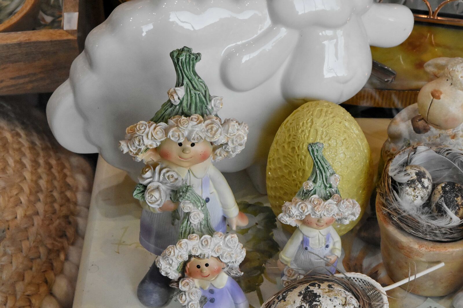 Nikon D5500 sample photo. Ceramics, decoration, easter, porcelain photography