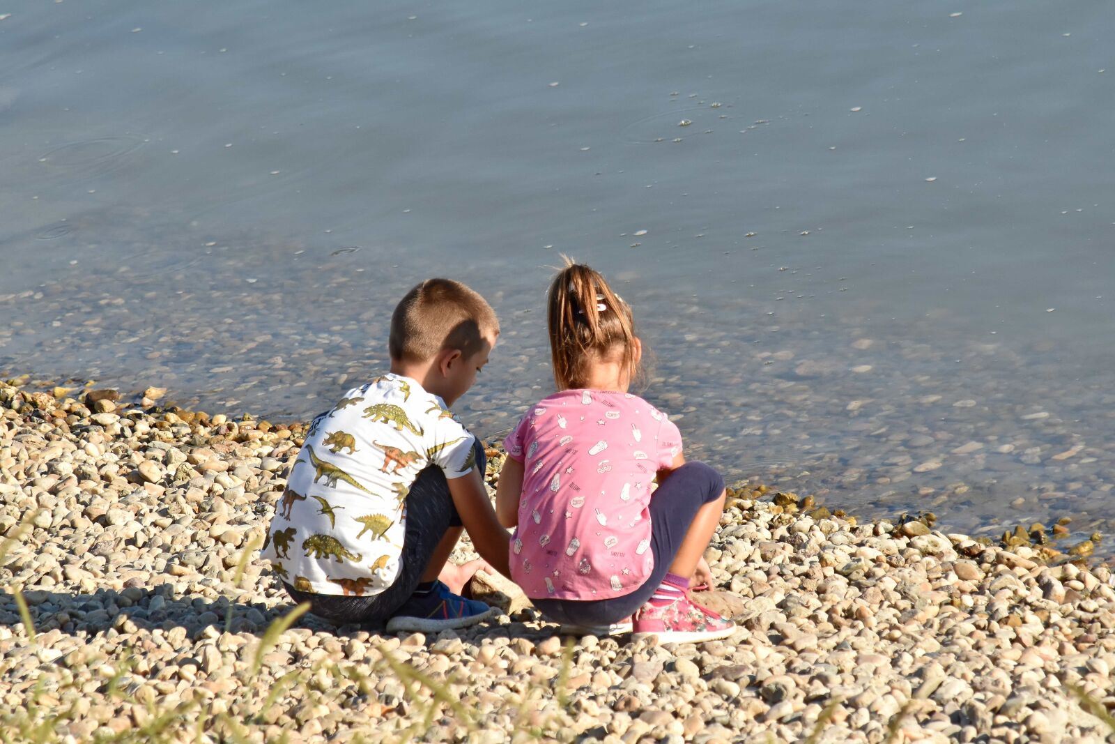 Nikon D5500 sample photo. Brother, childhood, sister, beach photography